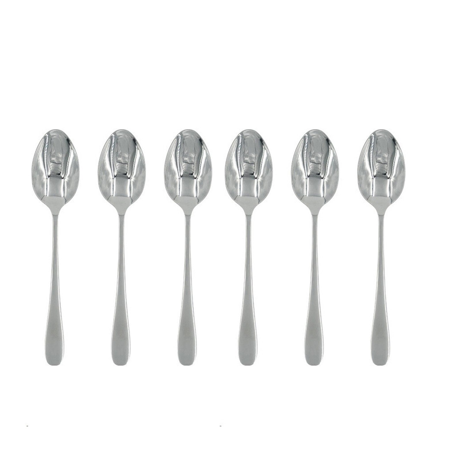 Michelino Suppenlöffel Menülöffel 6er Set Valentina (6 Stück), Esslöffel