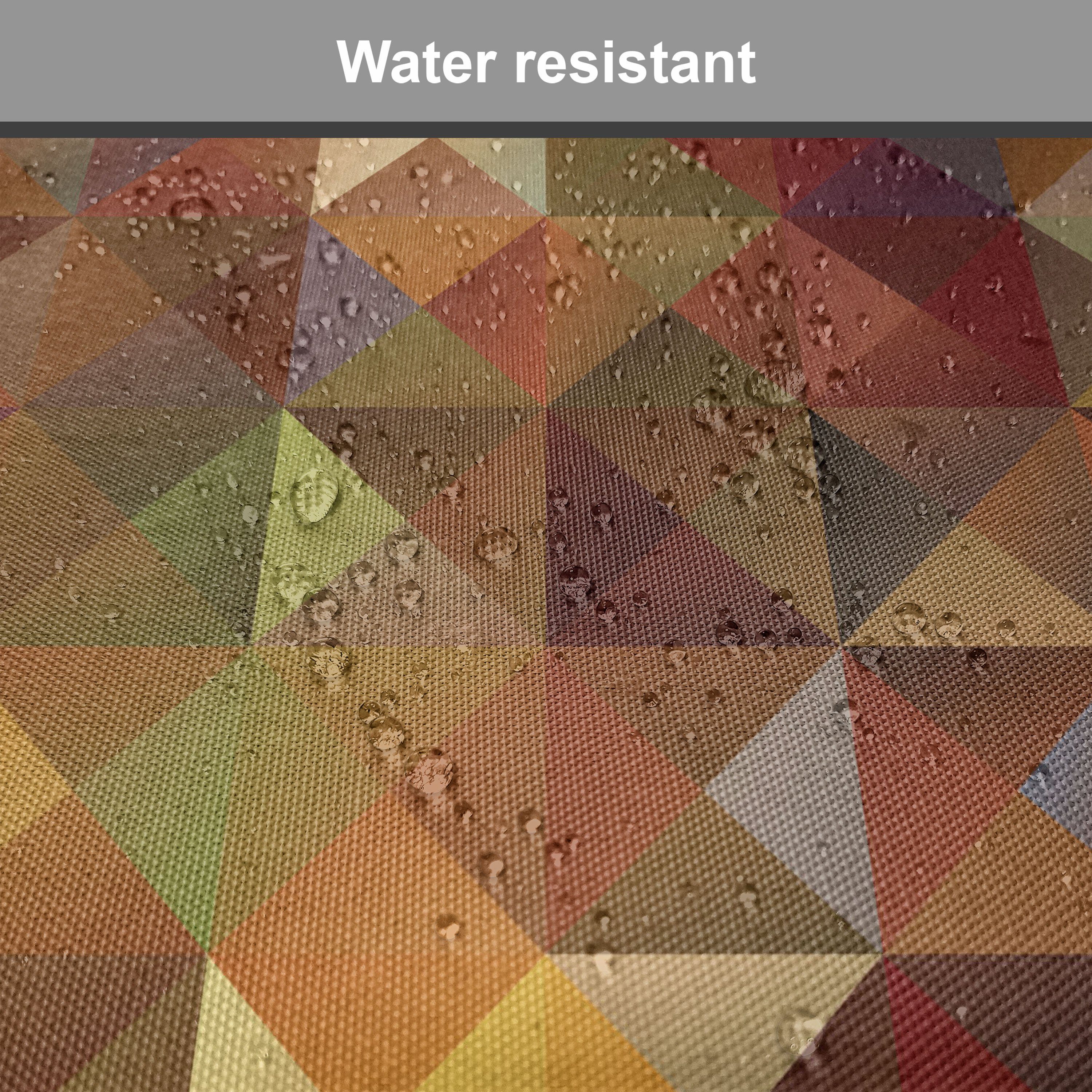 Kissen Dekoratives Abakuhaus Riemen Küchensitze, mit Bunt für Geometrisches Grid-Mosaik Stuhlkissen wasserfestes