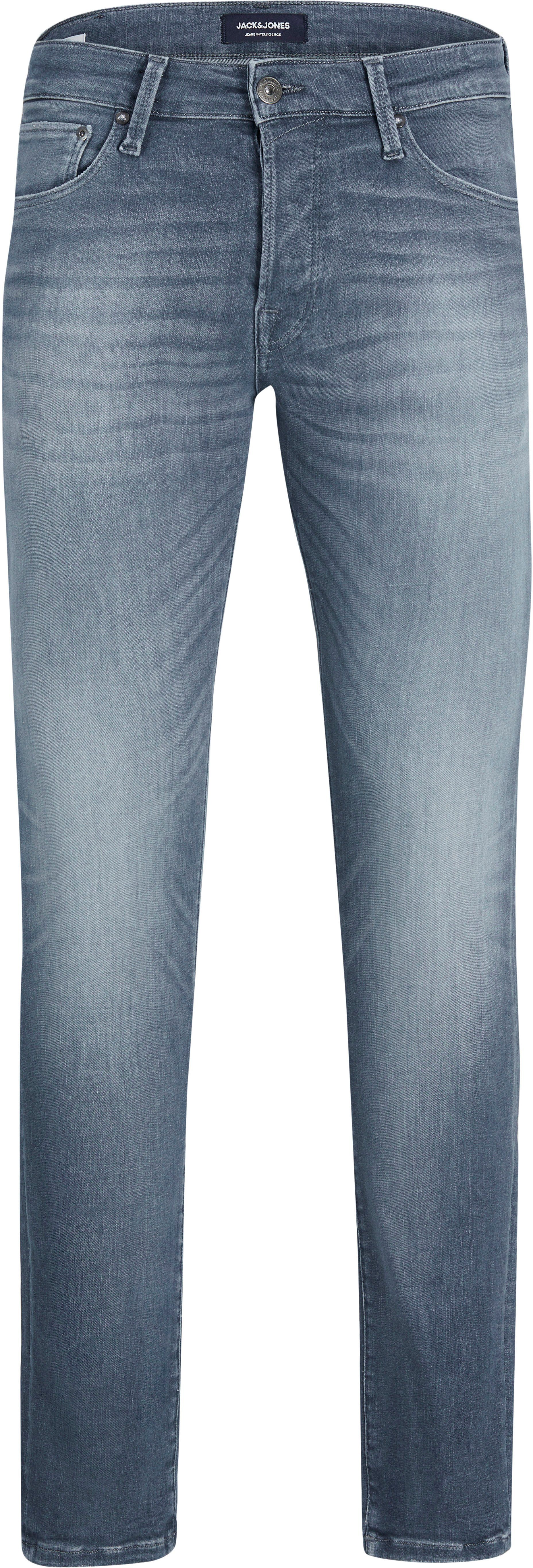 Slim-fit-Jeans GLENN Jones Jack & ICON hellblau