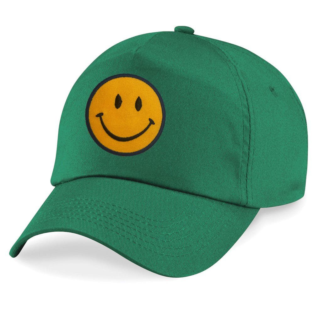 Baseball Cap Kinder SmileyFace Stick Patch Lachen Freude Lauthing