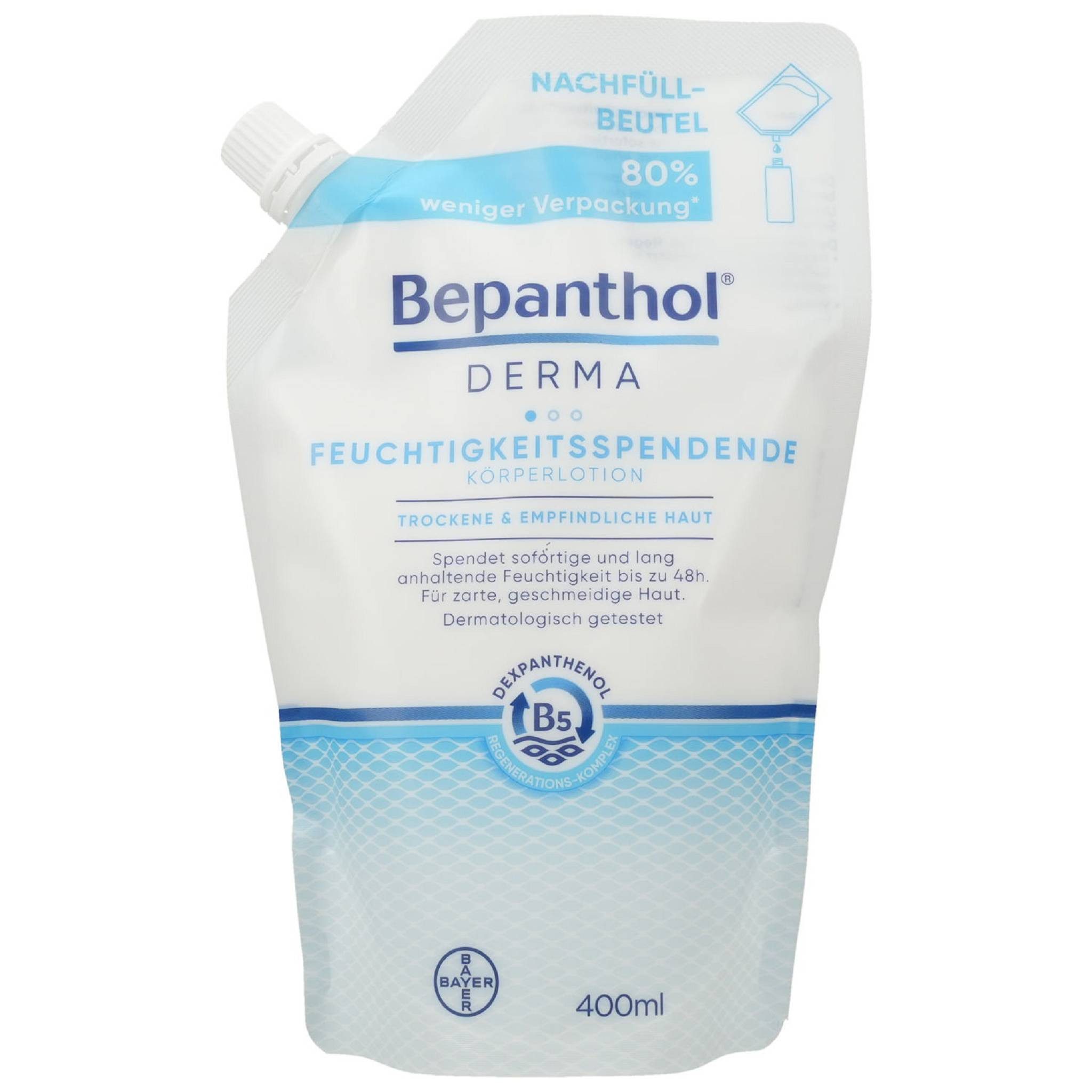 Bepanthol Feuchtigkeitscreme Derma feuchtigk.spend.Körperlotion NF 400ml PZN 16529688