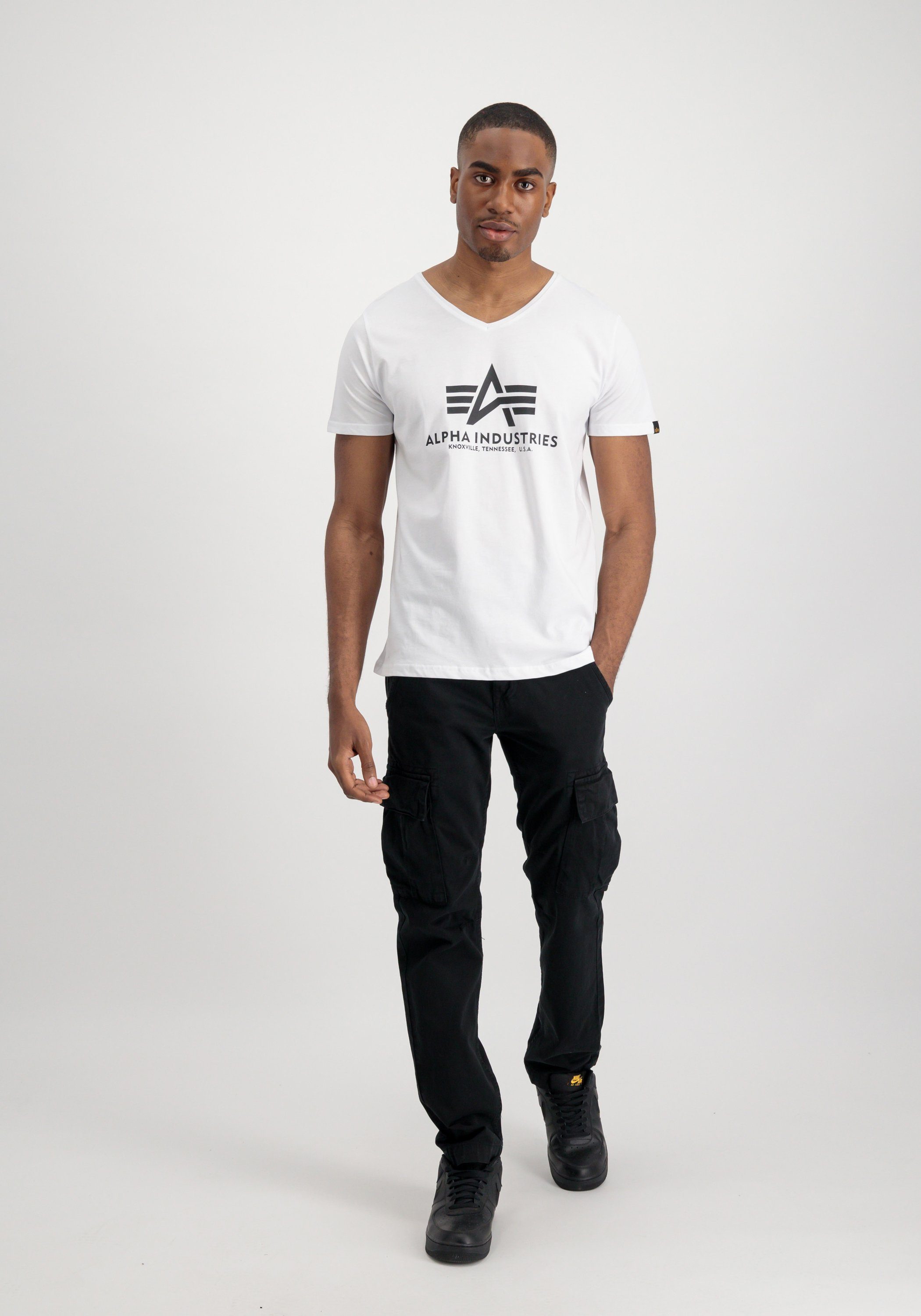 Industries Men T-Shirt - Industries T Alpha Alpha T-Shirts Basic V-Neck