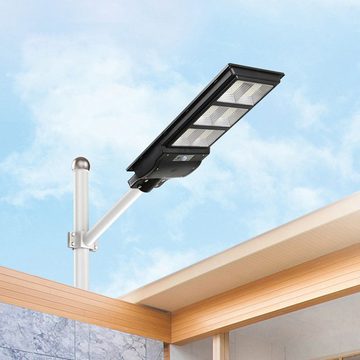 Retoo LED Solarleuchte LED Solar Straßenlampe Straßenlaterne Fernbedienung Solarleuchte, eingebaute Dämmerungssensoren und Bewegungssensoren, IP67