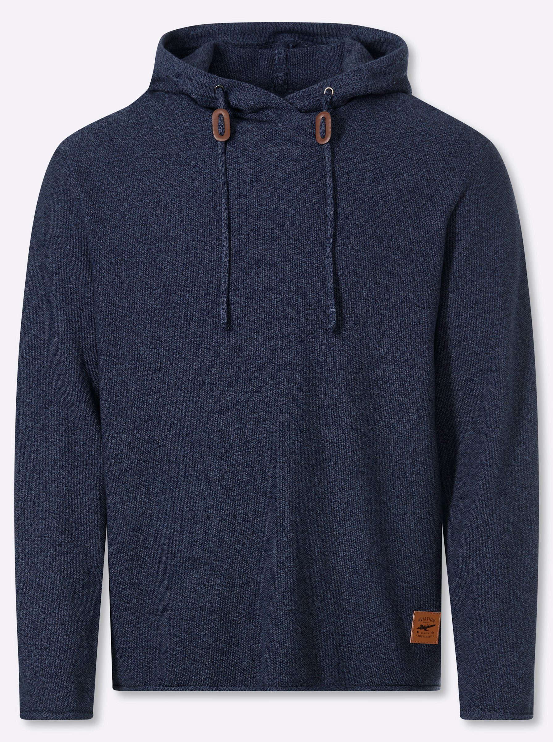 Witt Strickpullover Kapuzen-Pullover Langarm