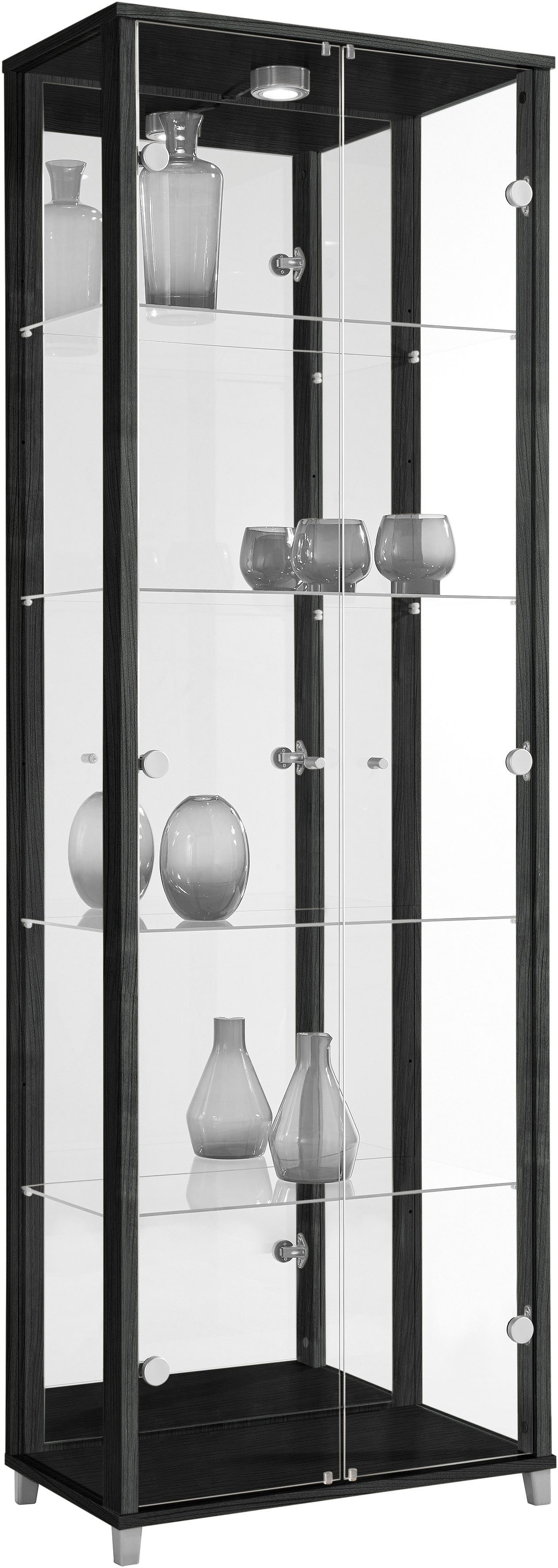 fif möbel Vitrine OPTIMA Standvitrine, Vitrinenschrank, Glasvitrine, Sammle günstig online kaufen