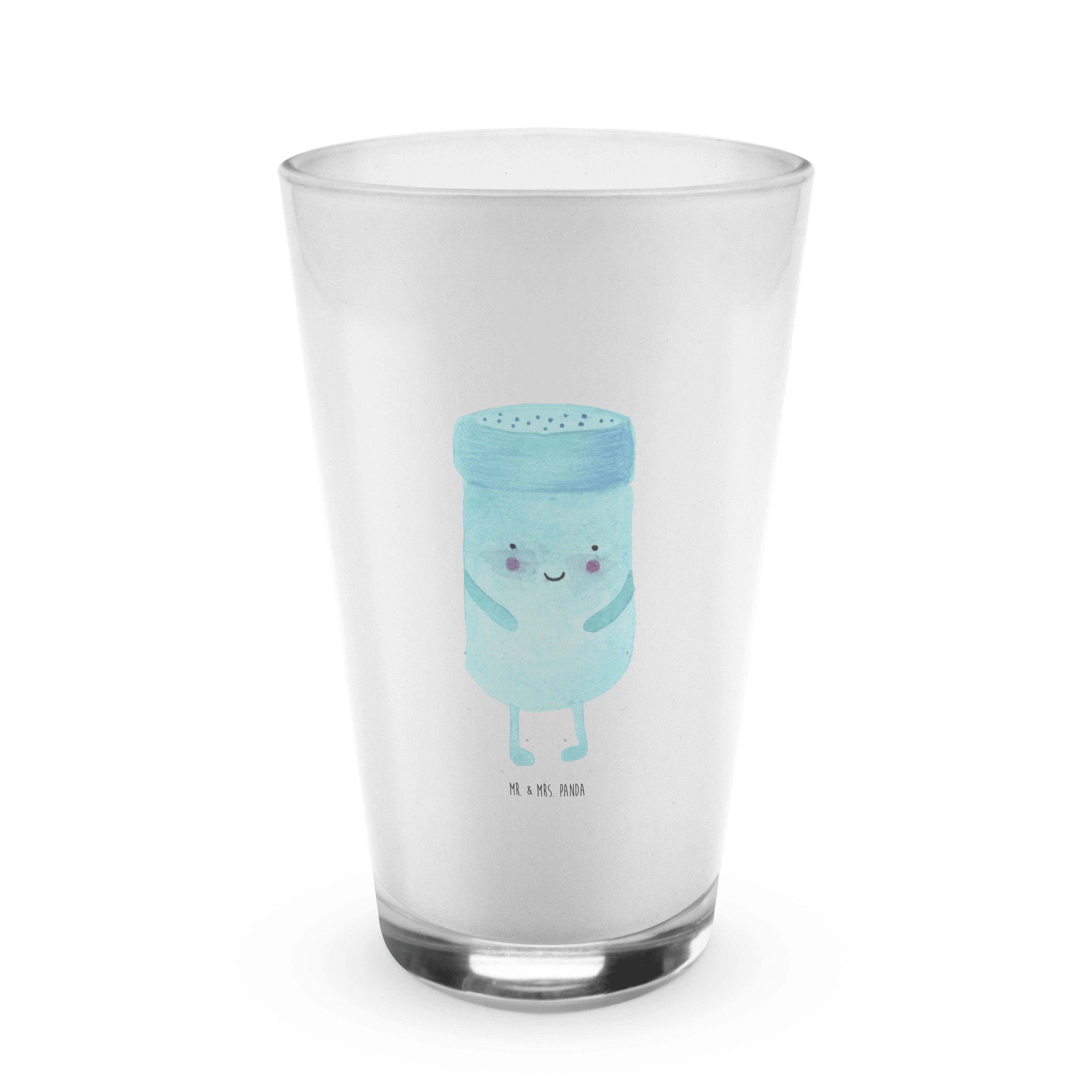 Glas Beste Freunde Salz - Transparent - Geschenk, Gute Laune, Cappuccino T