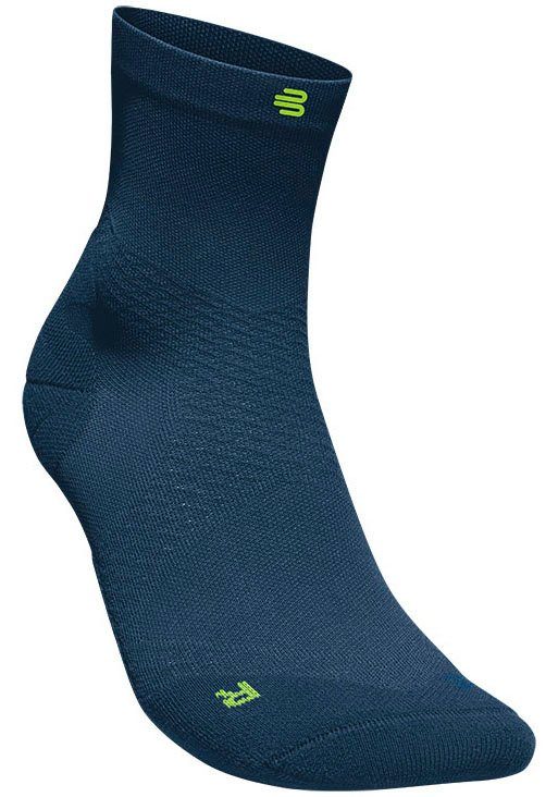 Run Bauerfeind Cut Mid navy Sportsocken Socks Ultralight