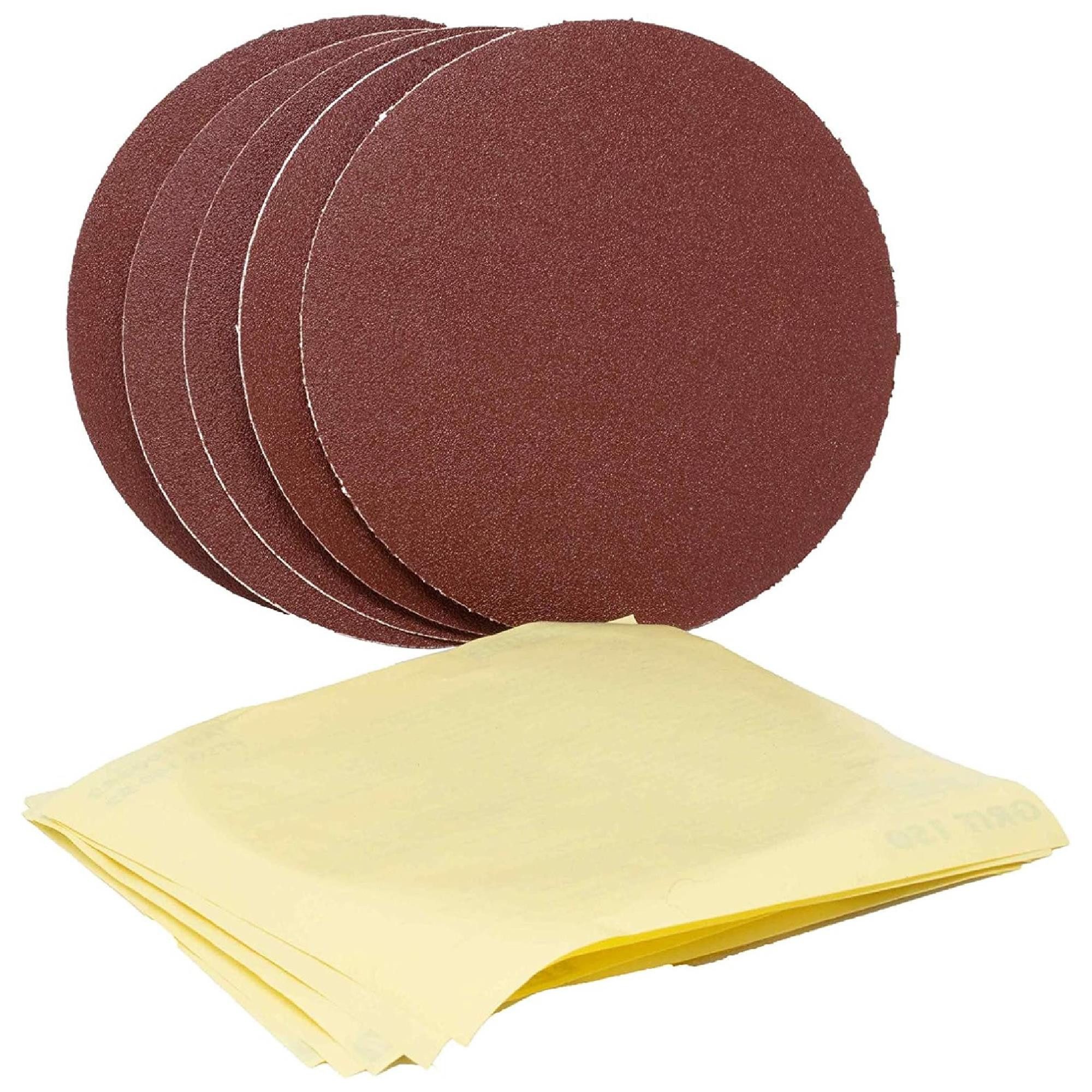 Parkside Schleifpapier Schleifpapier Tellerschleifer PTSG 140 B2 - IAN 290842 304699, (Set, 15 St., je 5 Schleifpapierscheiben mit 80er, 150er und 240er Körnung), Schleifblatt PTSG 140 B2 - LIDL IAN 290842 5x K80 + 5xK150 + 5x K240