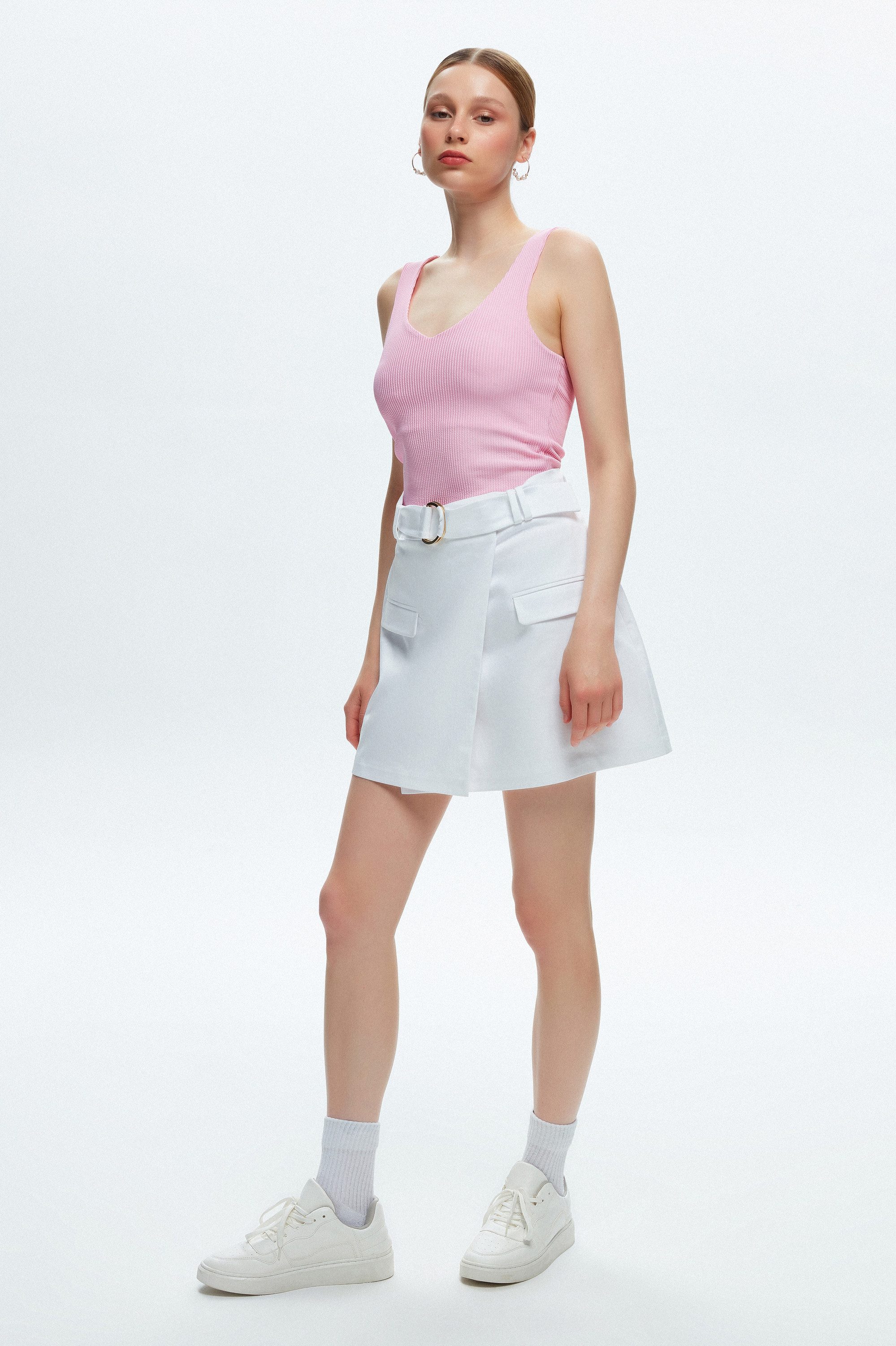 adL Minirock Minirock mit Taschen