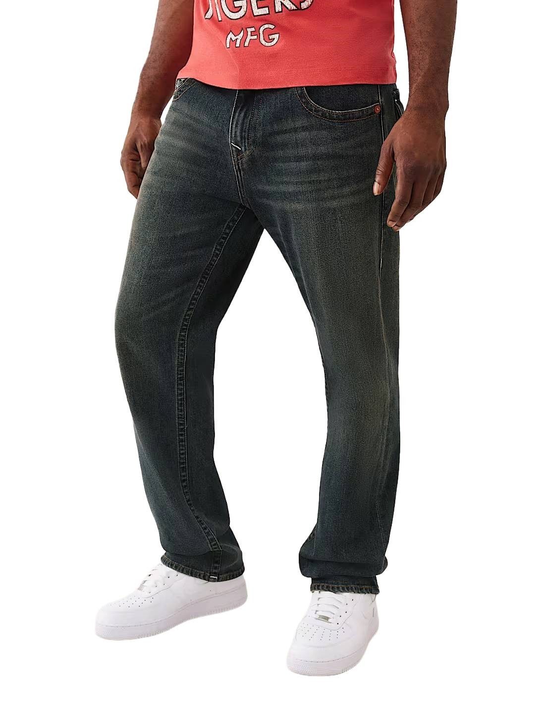 True Religion Bootcut-Jeans Jeans True Religion Bobby greenland dark