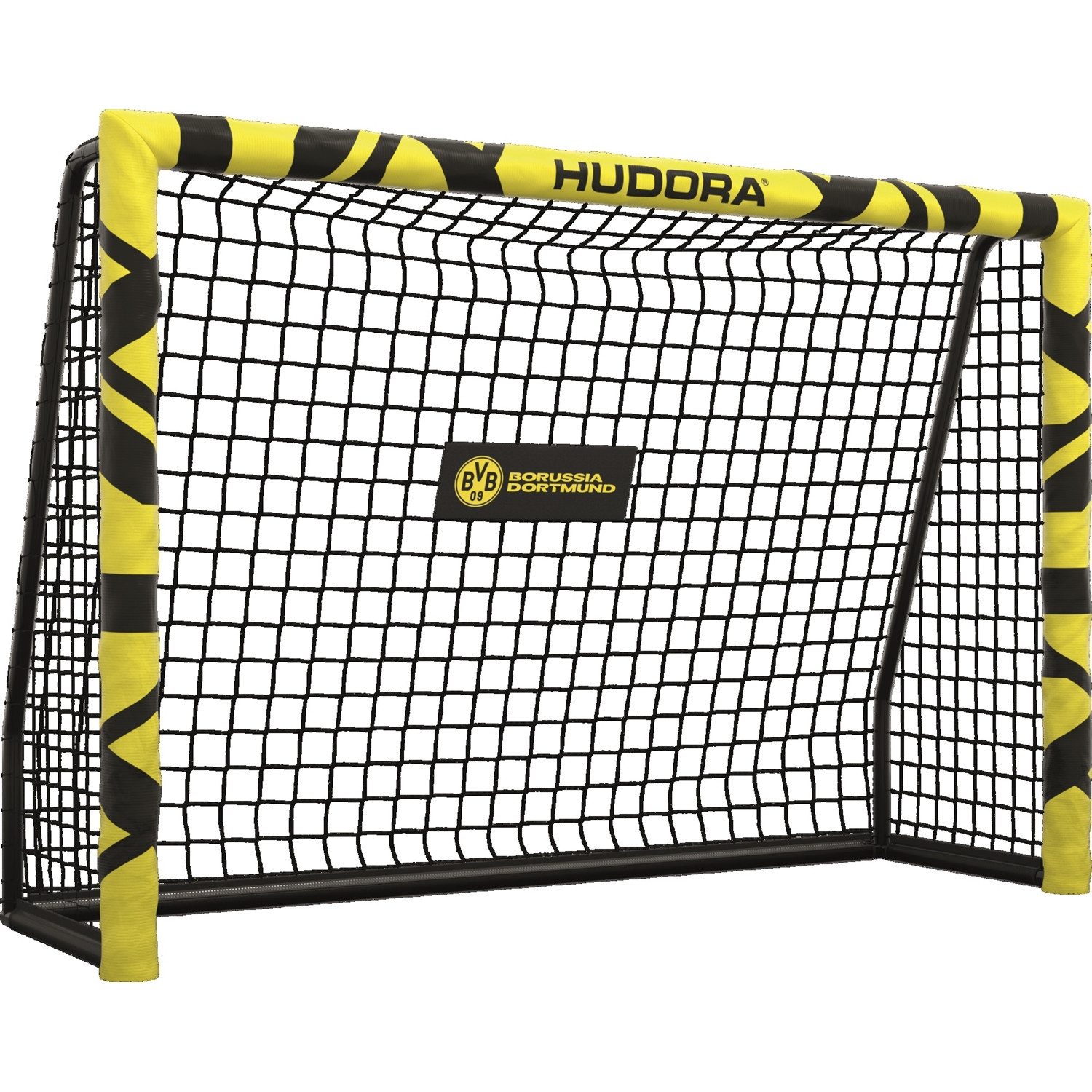 Hudora Fußball 77058 Fußballtor Pro Tect 180 Advanced BVB Edition