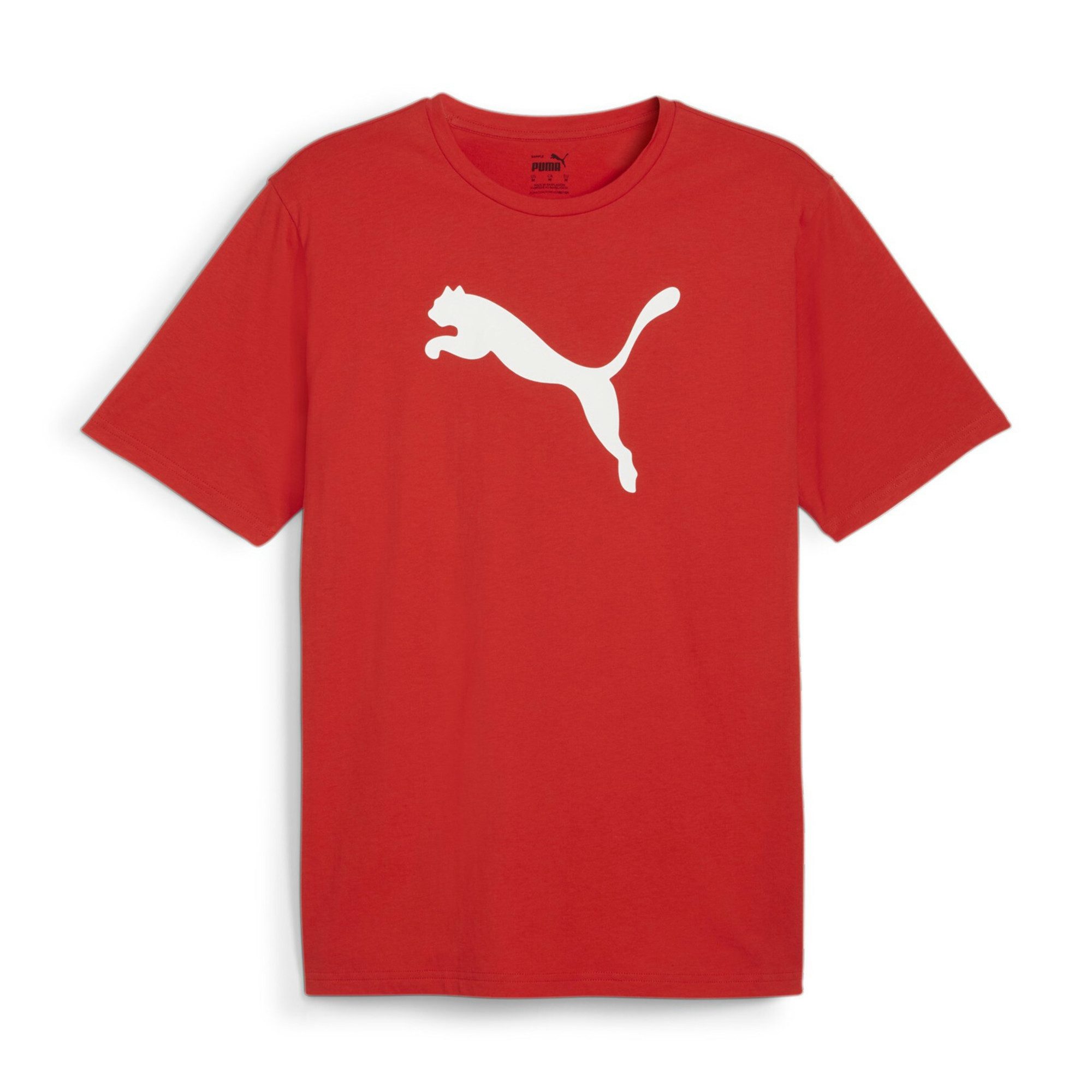 T-Shirt Puma Kinder T-Shirt teamRISE Logo Jersey Cotton Jr 658707