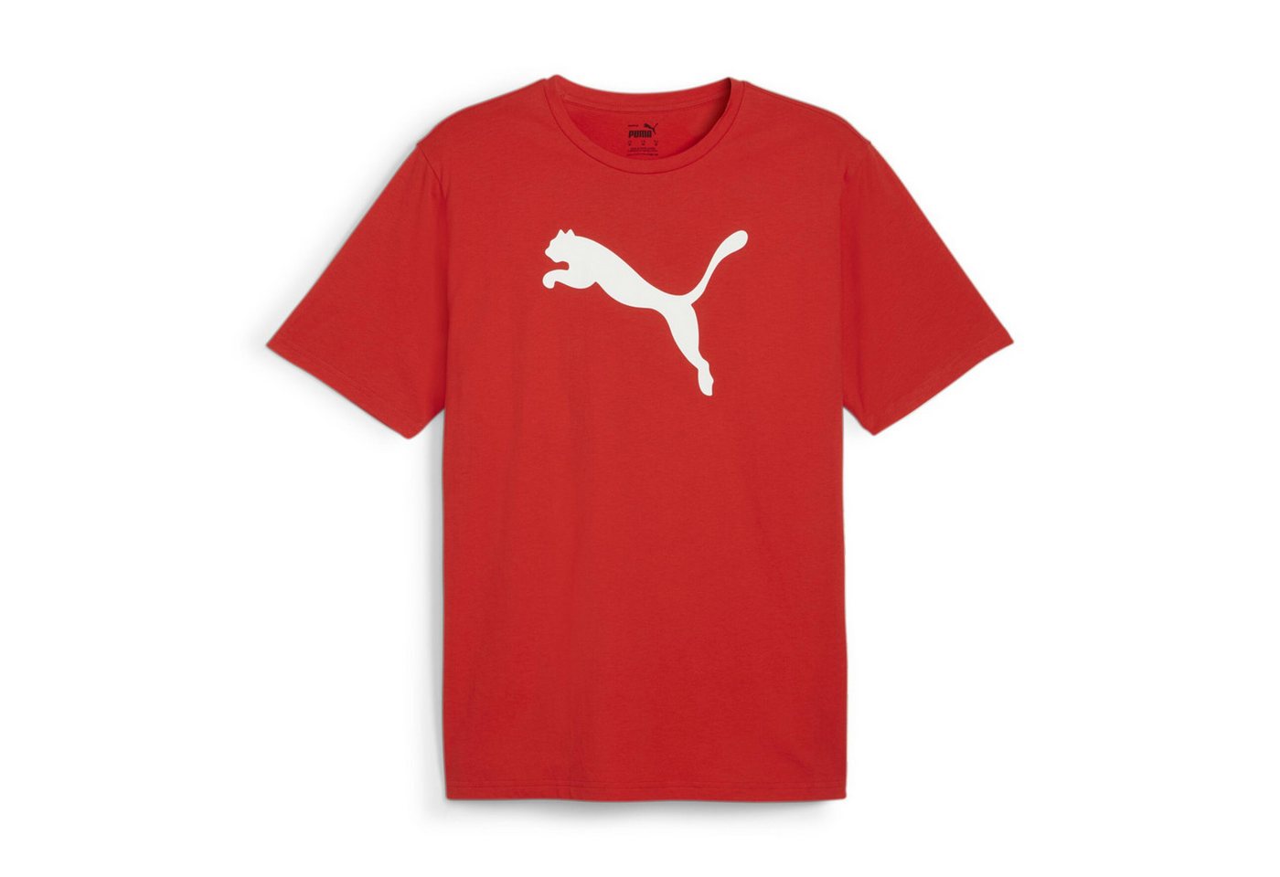 PUMA T-Shirt Puma Kinder T-Shirt teamRISE Logo Jersey Cotton Jr 658707