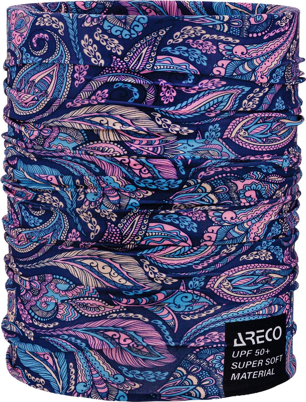 Areco Multifunktionstuch Multifunktionstuch silk touch UPF 5