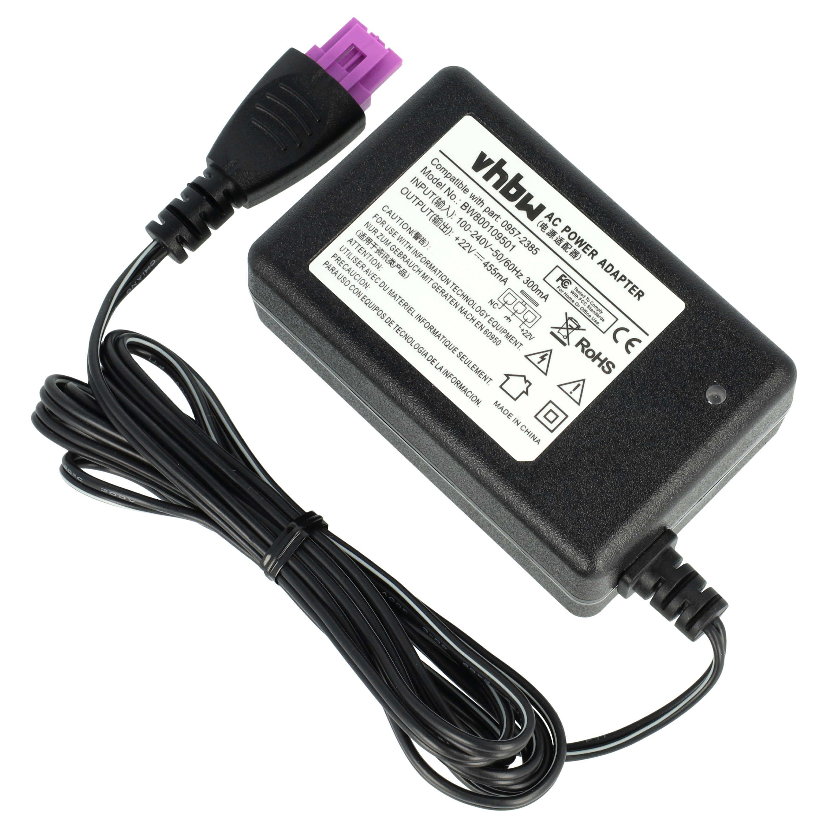 vhbw Ladegerät passend für HP Officejet Ink Advantage 2645 All-in-One, 2646 Netzteil