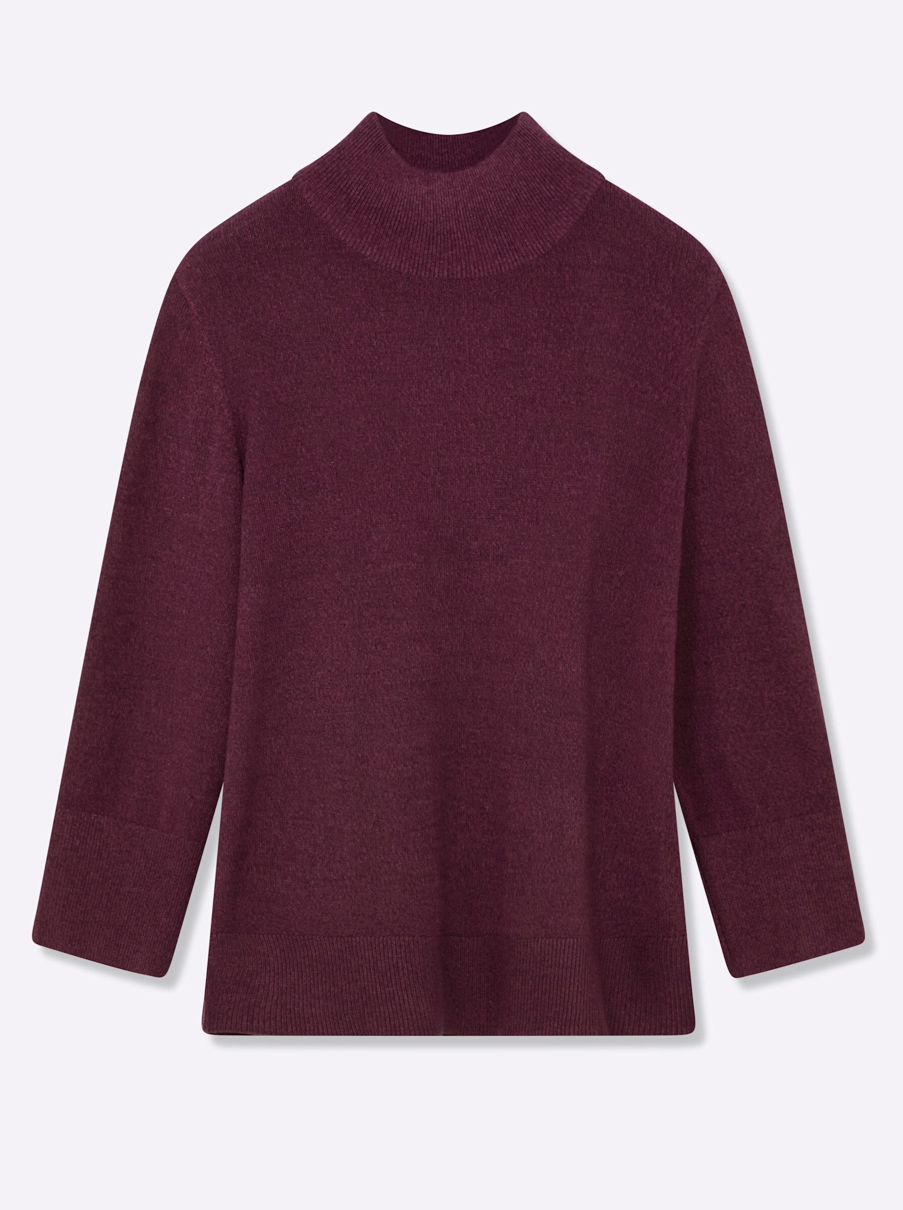 Sheego Strickpullover Pullover Langarm Jersey