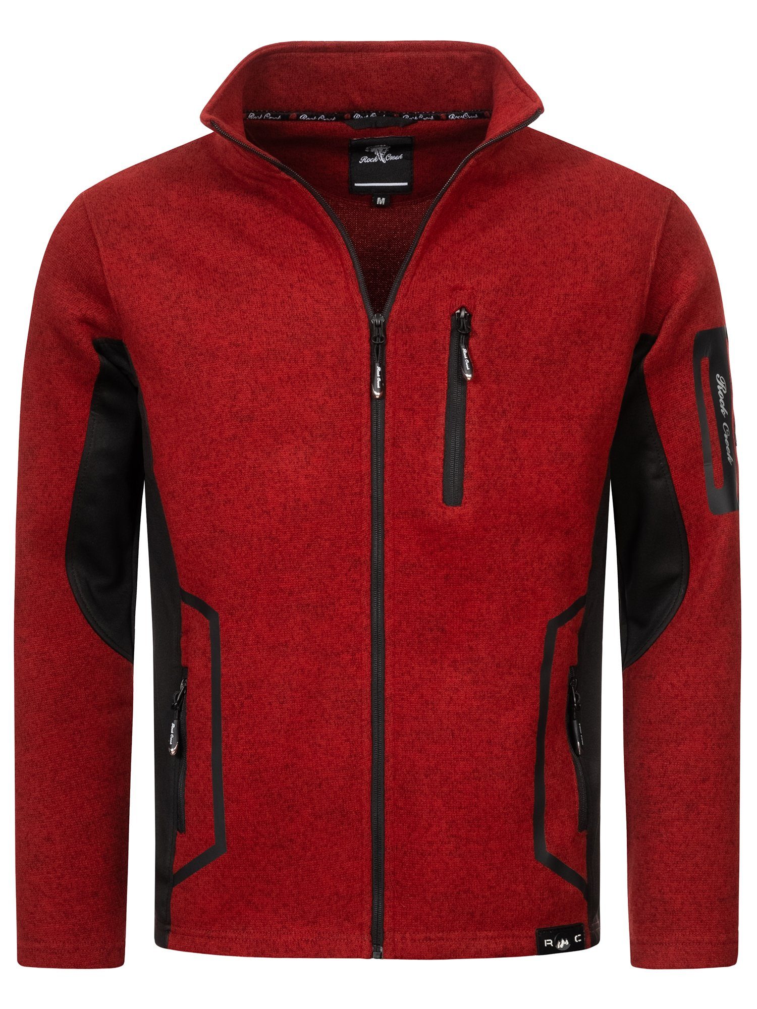 Rock Creek Fleecejacke Herren Fleecejacke Übergangsjacke günstig online kaufen