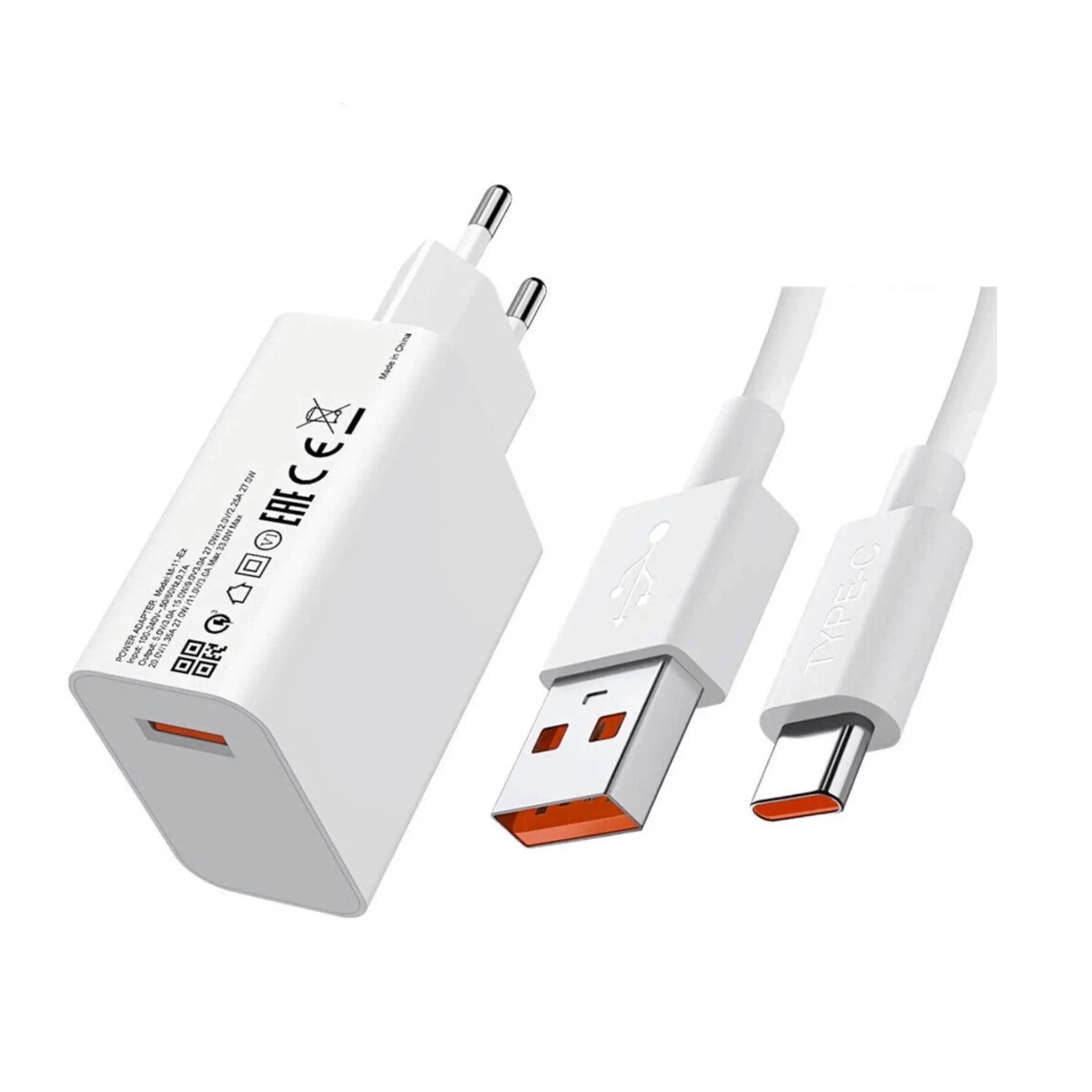 Xiaomi Xiaomi MDY-11-EZ Ladegerät 33W inkl. Ladekabel Smartphone-Ladegerät