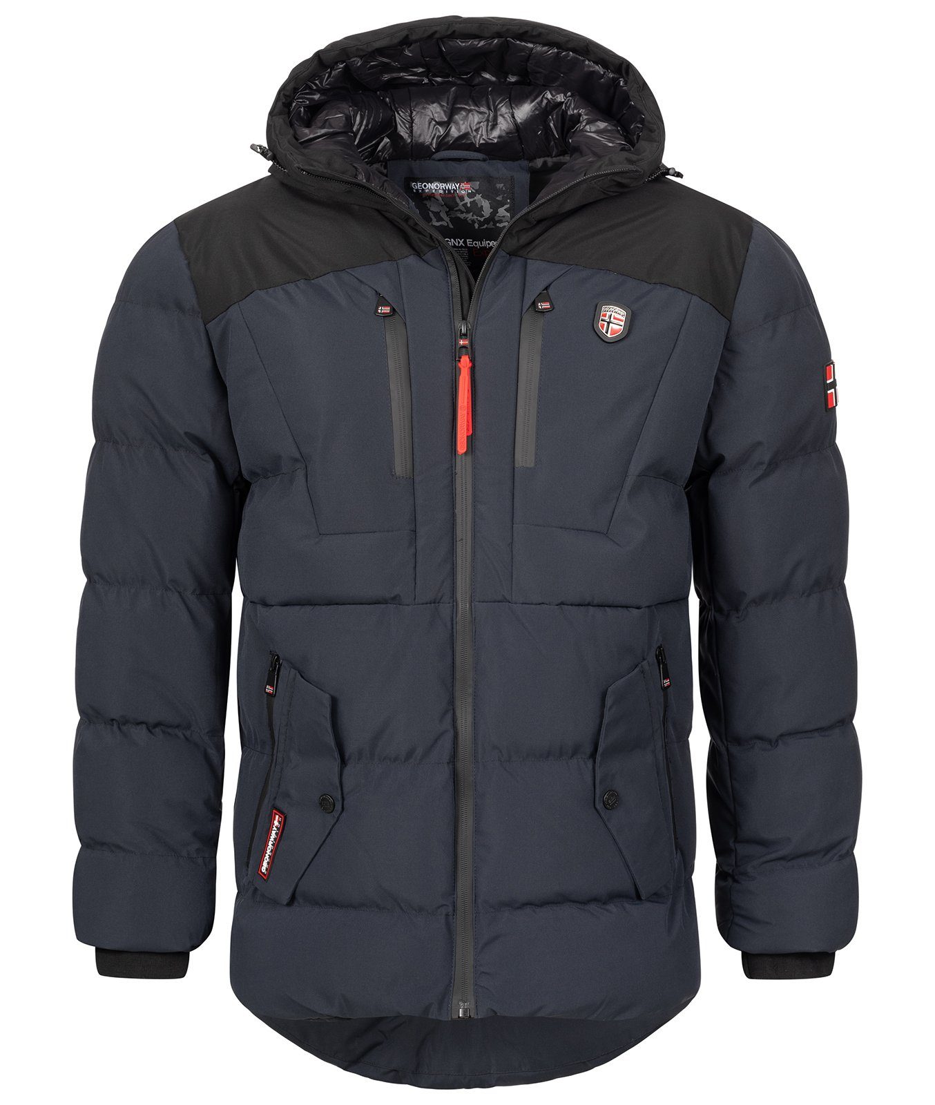 Geo Norway Winterjacke Herren Winterjacke Steppjacke günstig online kaufen