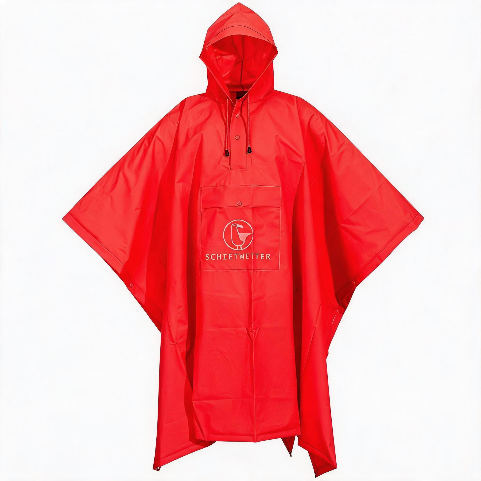 Schietwetter Regenjacke Unisex Erw. Regenponcho "Schauerregen Eva"