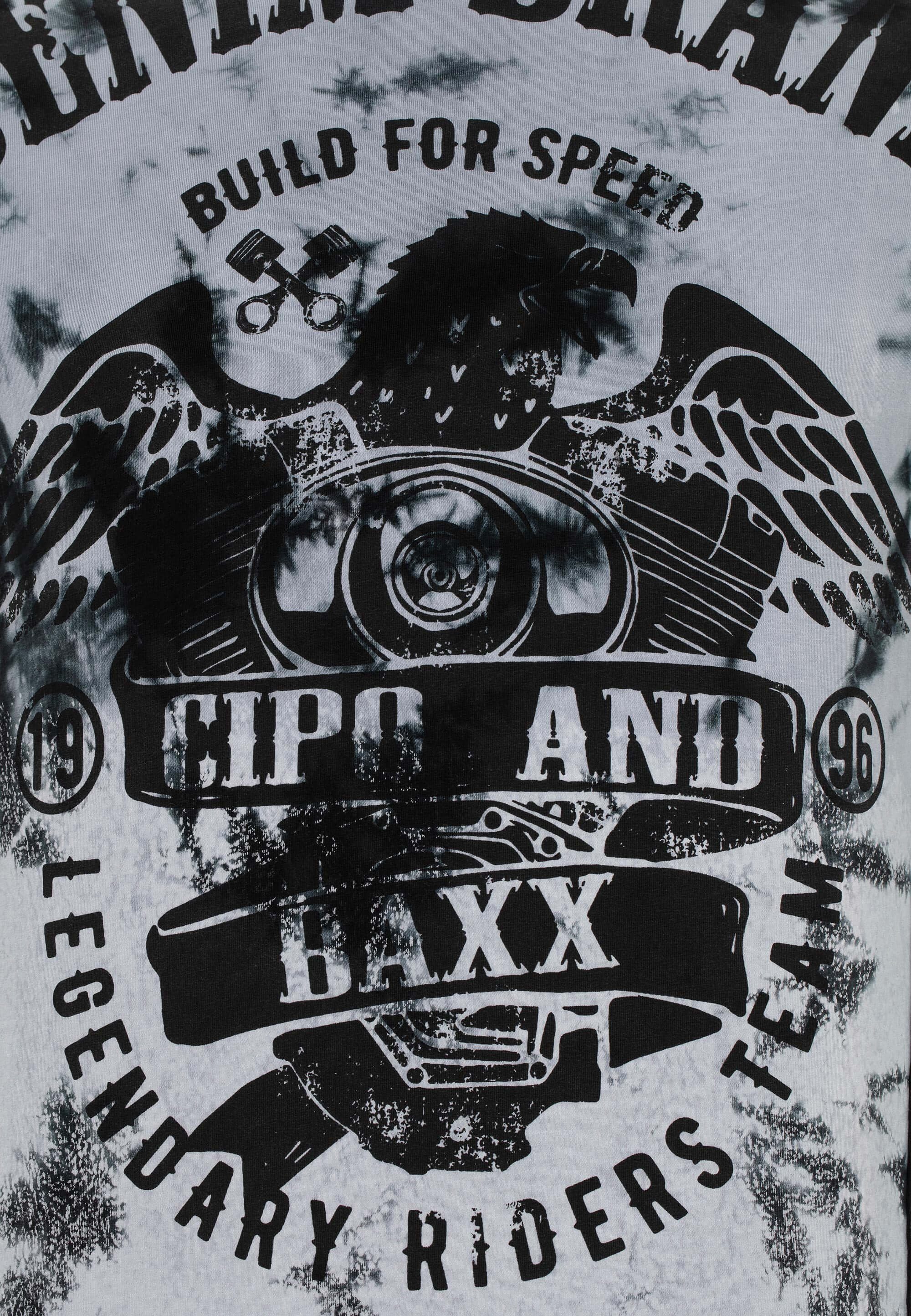 Nieten grau Baxx mit & Cipo T-Shirt