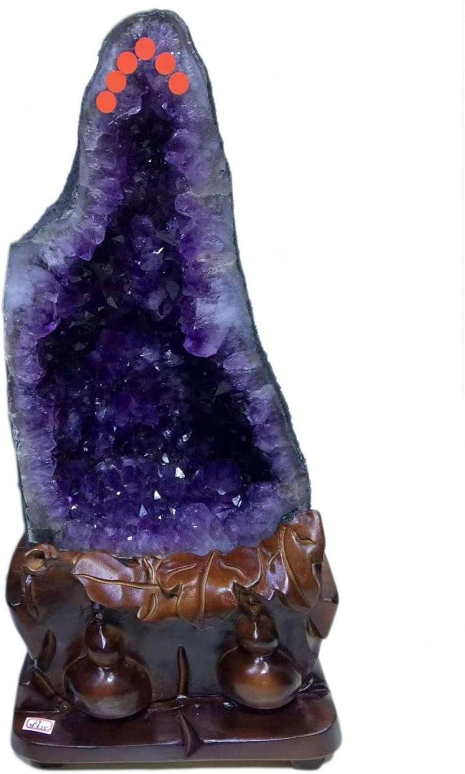 Edelstein Große Amethyst-Geode Cluster, Roher Amethyst, Natürliche Heilsteine