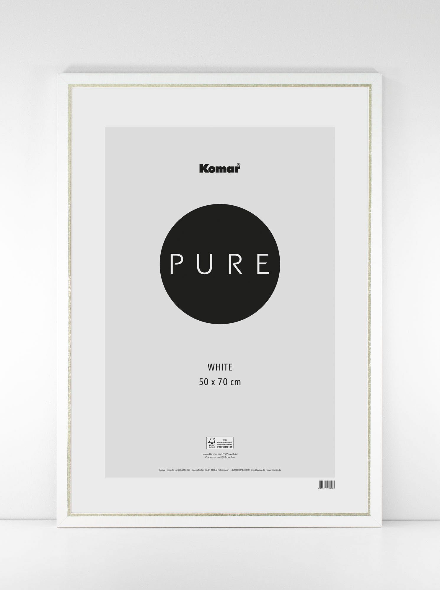 Komar Bilderrahmen Elegant, Echtholzrahmen mit hochtransparentem günstig online kaufen