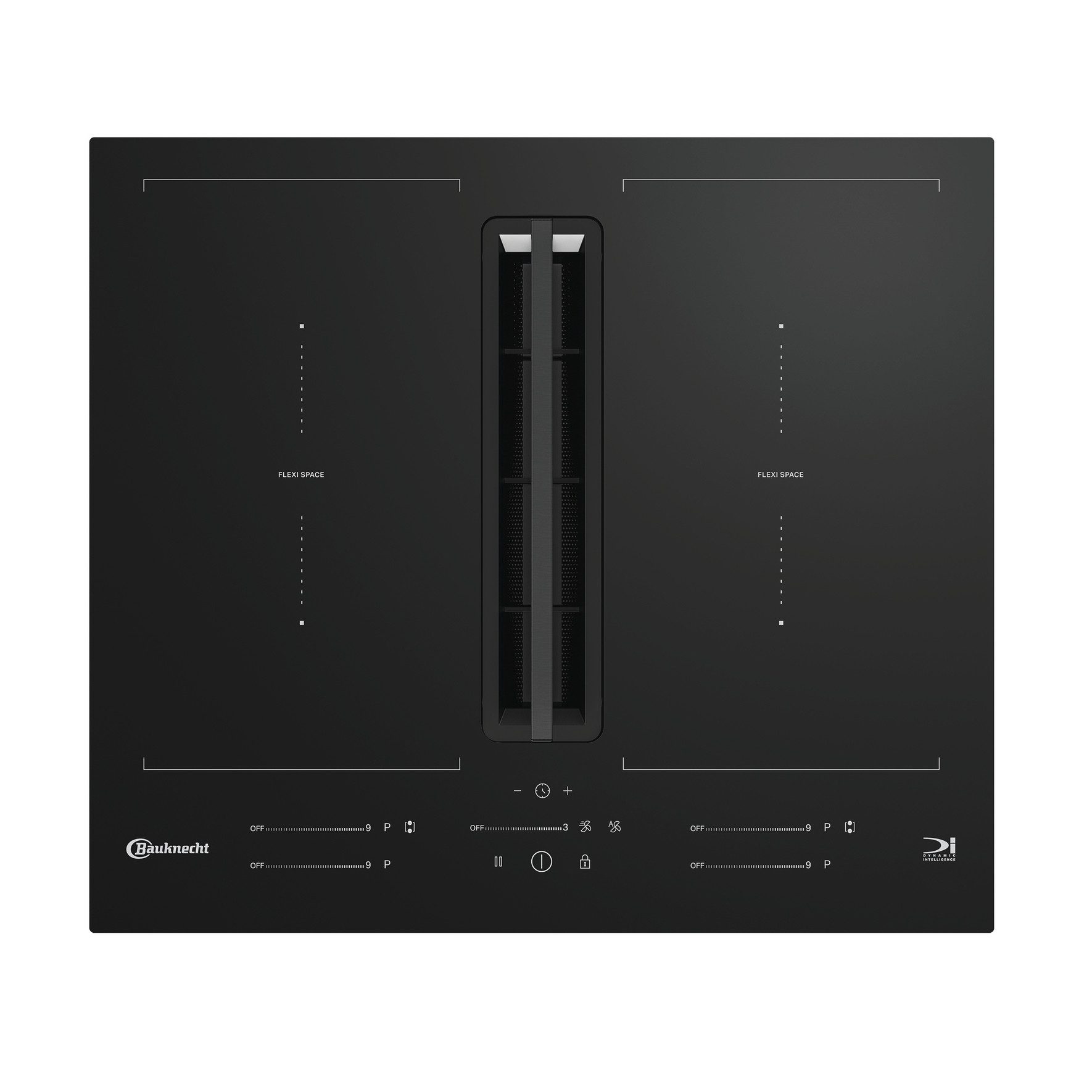 BAUKNECHT Kochfeld mit Dunstabzug BVH60FFB01, Kochen mit integriertem Dunstabzug