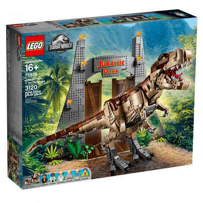LEGO® Konstruktionsspielsteine »LEGO® Jurassic World™ - Jurassic Park: T. rexs«, (Set, 3120 St)