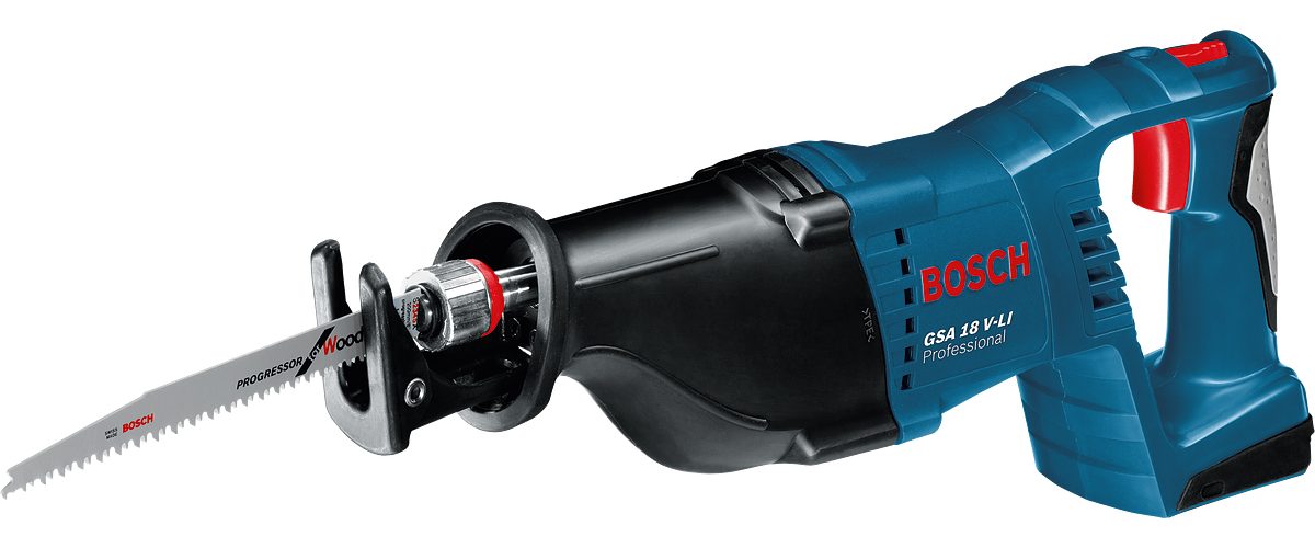 Bosch Professional Akku-Säbelsäge GSA 18V-LI, mit L-BOXX 238 mit Säbelsägeblatt, ohne Akku und Ladegerät