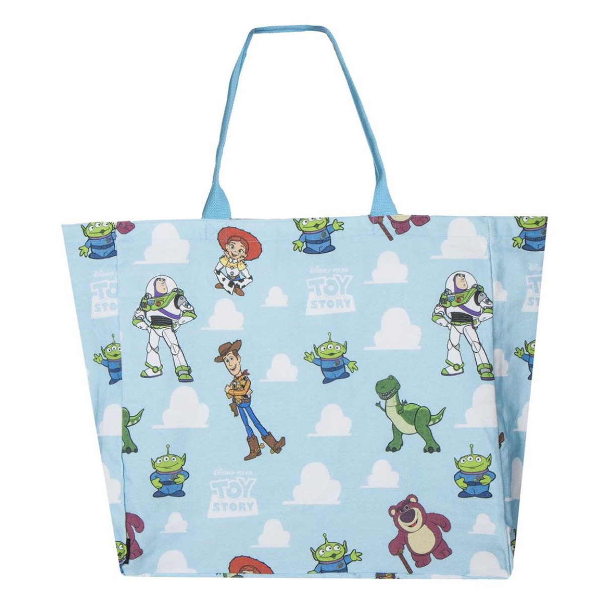 Disney Pixar Toy Story Shopper XL Shopper Bag für Erwachsene aus strapazierfähigem Stoff