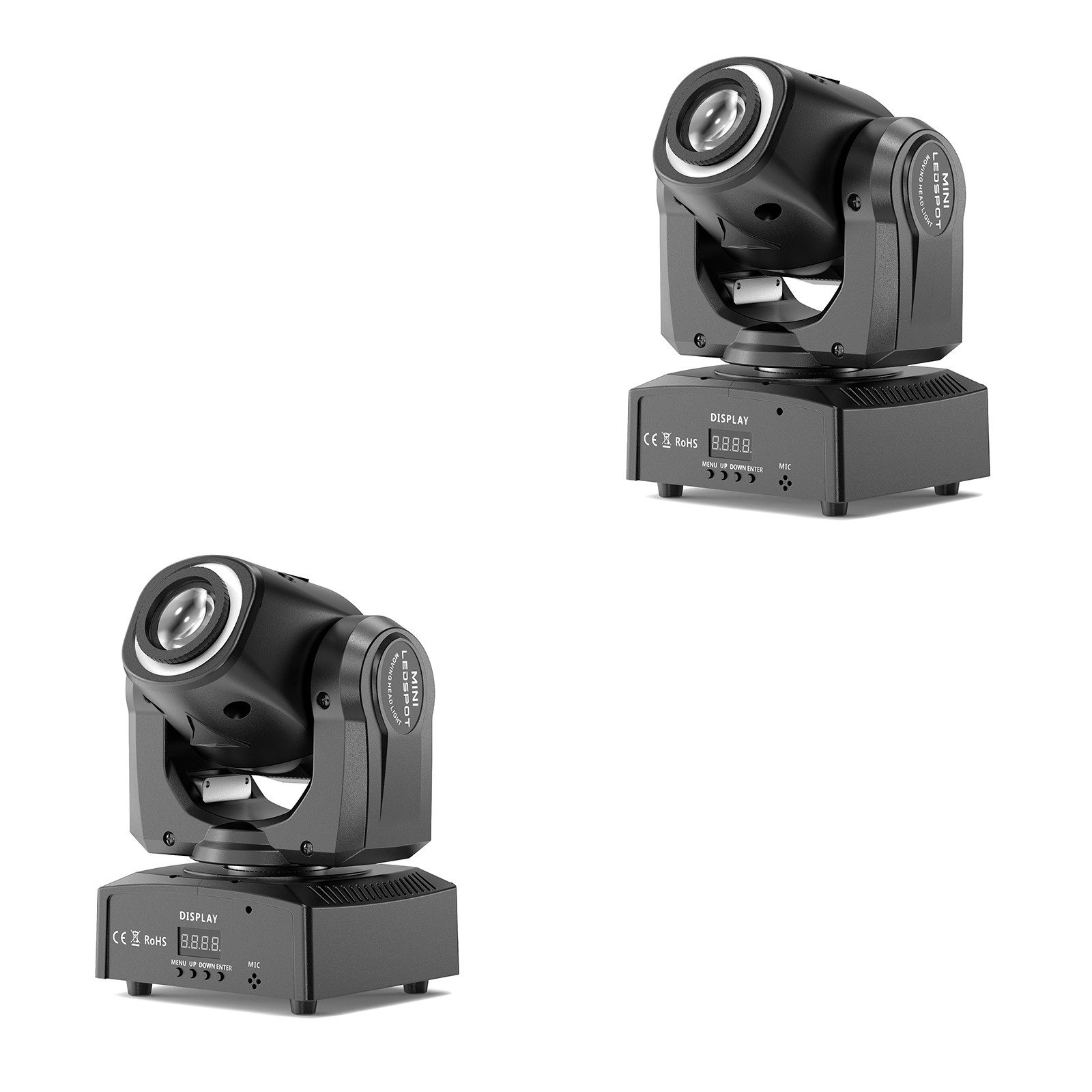 ZonQoonz Discolicht 120W Moving Head Light, BühnenLicht Gobo Strahl Für DJ Party Disco
