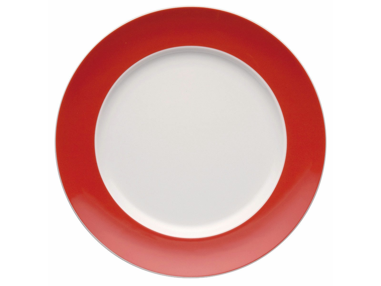 Thomas Porzellan Speiseteller Sunny Day New Red Speiseteller 27 cm, Teller Flach
