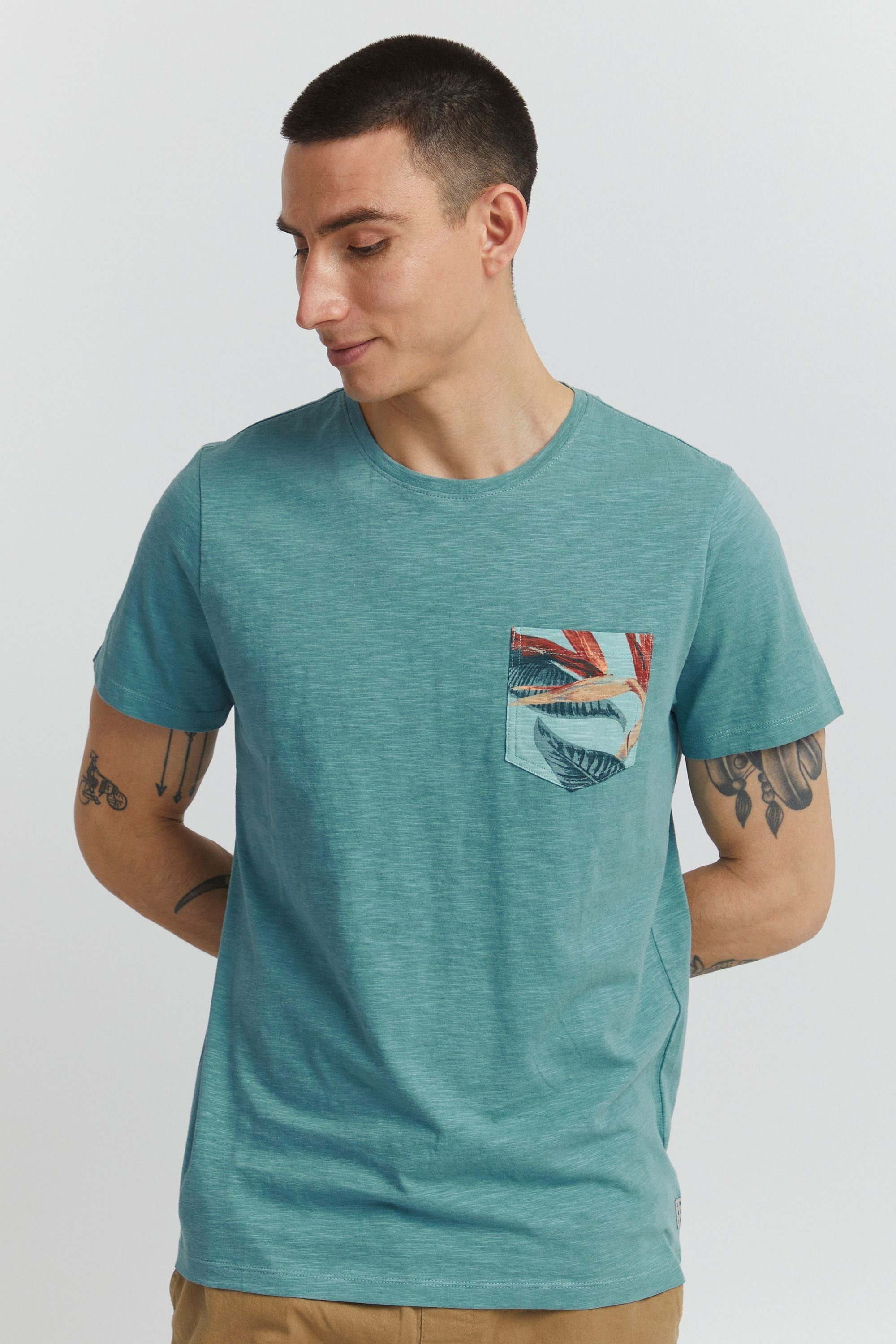 Blend T-Shirt BHTrop Klassisches T-Shirt mit Rundhalsausschnitt