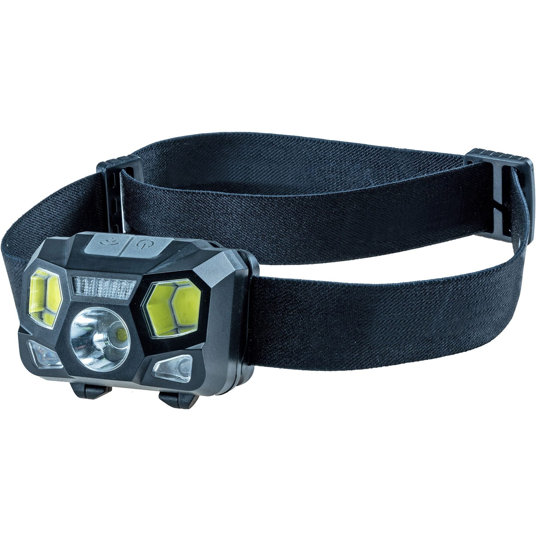 ChiliTec Stirnlampe CHILITEC LED-Stirnlampe CTH-5, 5 W, IP44, 375 lm, Akkubetrieb