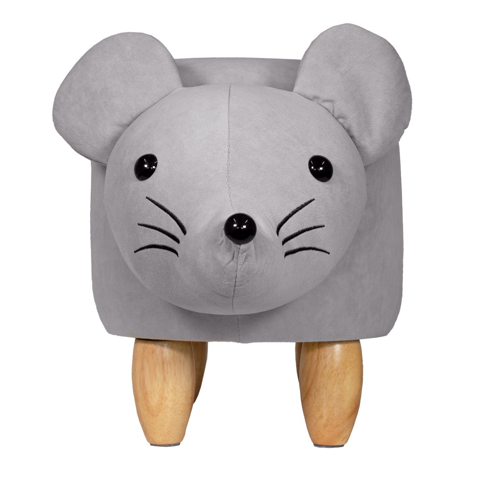 SVITA Sitzhocker Tierhocker (Tierhocker), Tiermotivhocker mit Stauraum, Wei günstig online kaufen