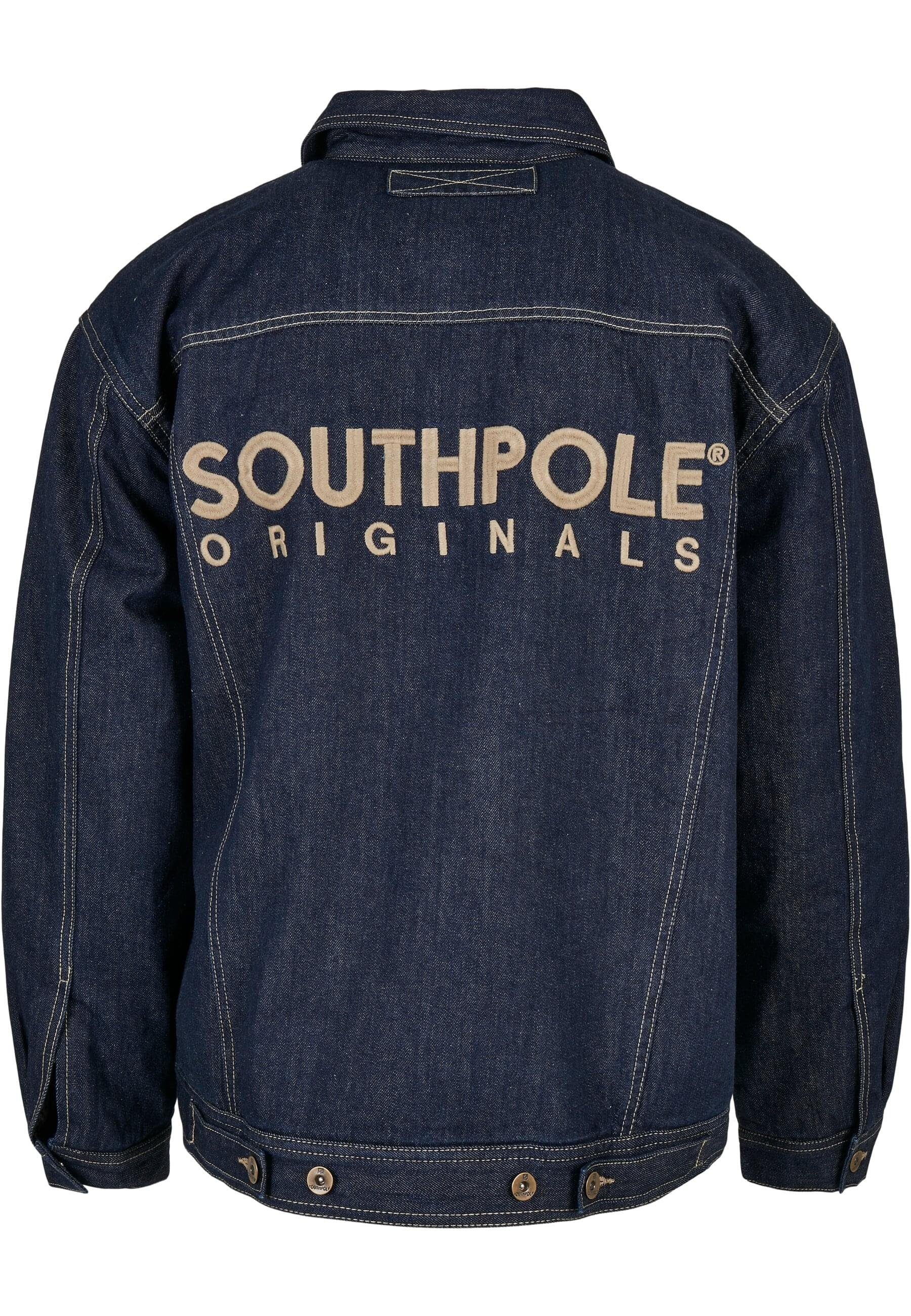 (1-St) Jacket Southpole Herren Sherpa retromidblue Southpole Denim Outdoorjacke
