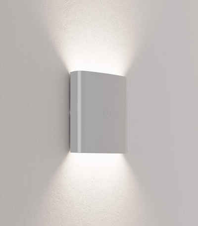 Northpoint LED Wandleuchte LED Batterie Wandleuchte indirekte Beleuchtung Innen und Außen weiß