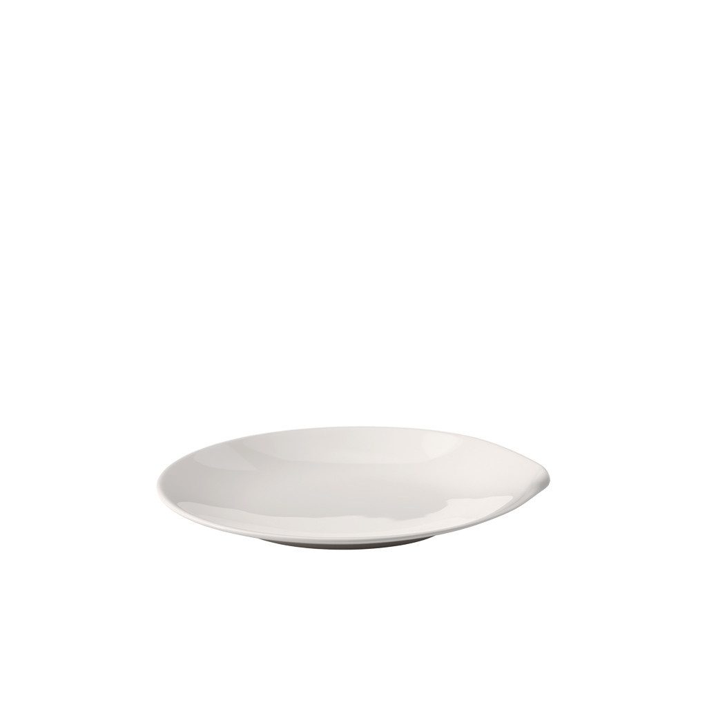 Villeroy & Boch Frühstücksteller Flow Frühstücksteller, (1 St), Premium Porcelain, mikrow.- & spülm.sicher, Made in Germany