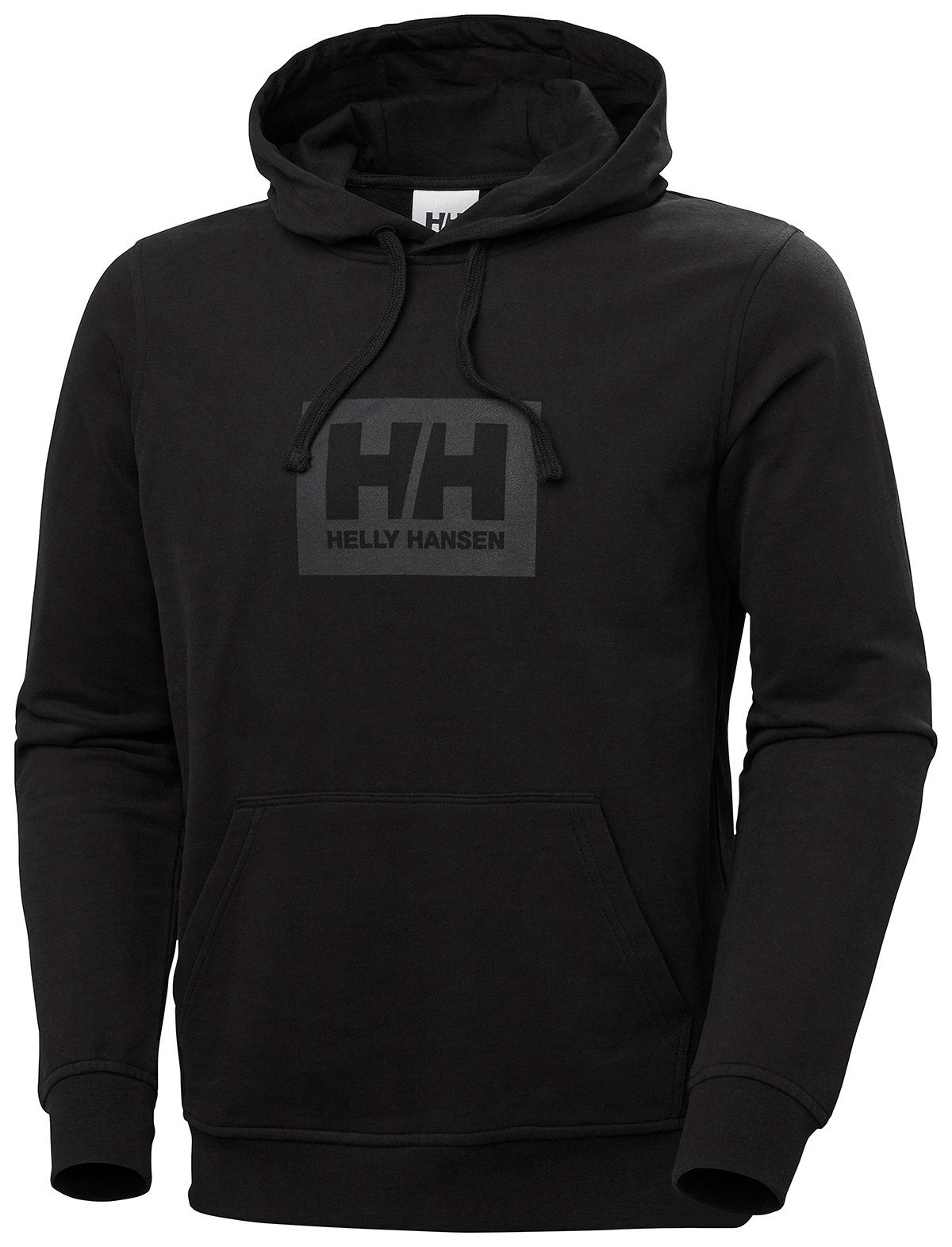 Helly Hansen Hoodie Helly Hansen Organics Box Hoodie black (1-tlg)