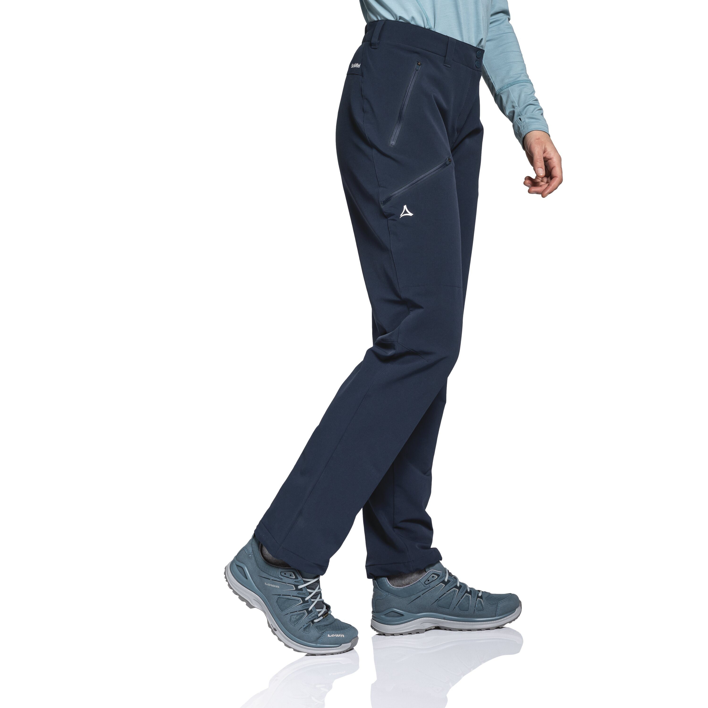 Schöffel Softshellhose Pants Ascona Warm L winddicht, wasserabweisend, atmungsaktiv, elastisch