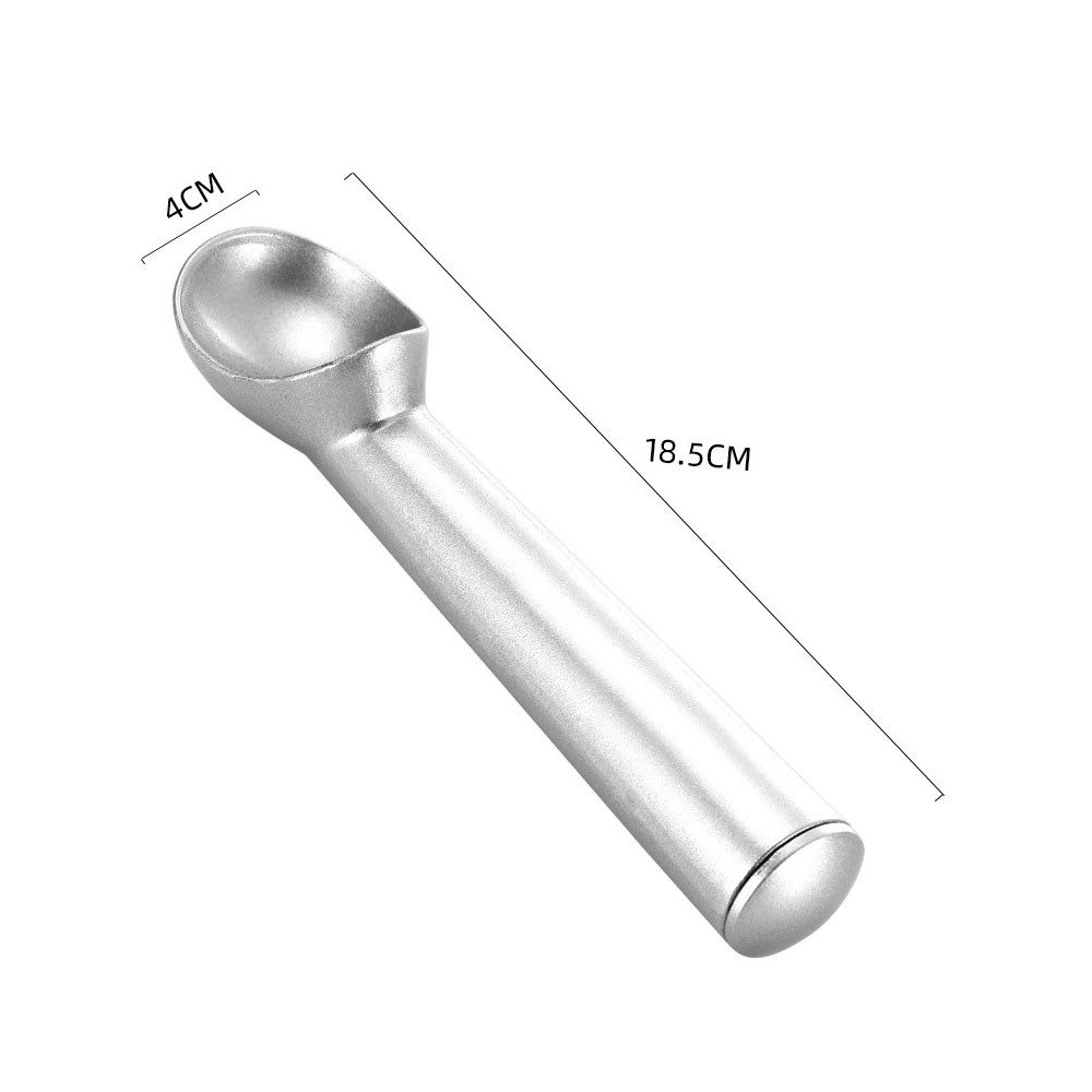 FELIXLEO Eisportionierer Eisportionierer 3 Stück Aluminium-Eislöffel Einteiliger Design