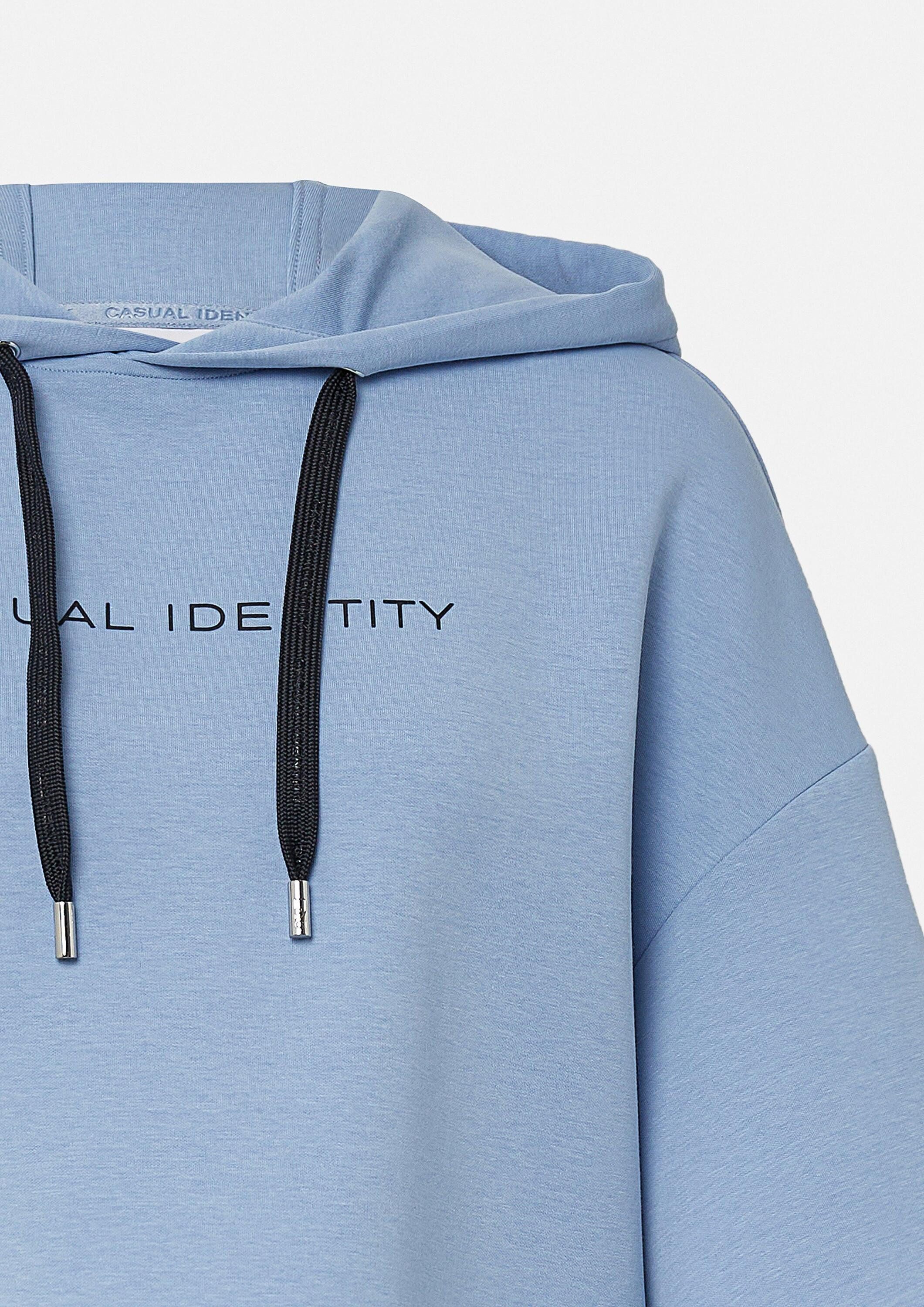 comma 3/4 Arm-Pullover Sweatshirt Oversize-Sweatshirt mit Kimono-Ärmeln