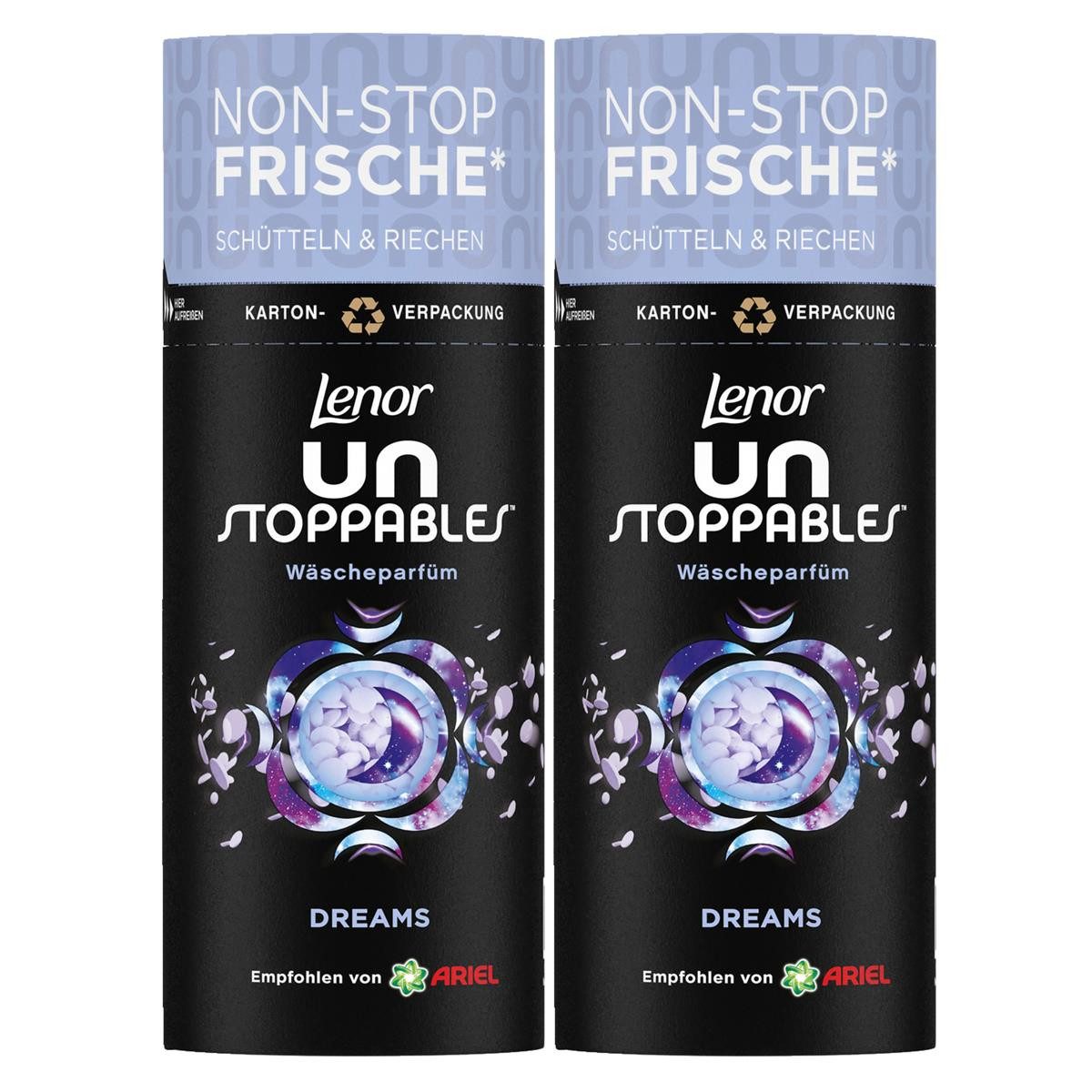 LENOR Wäscheparfüm Lenor Unstoppables Wäscheparfüm Duftperlen Dreams 160g (2er Pack)