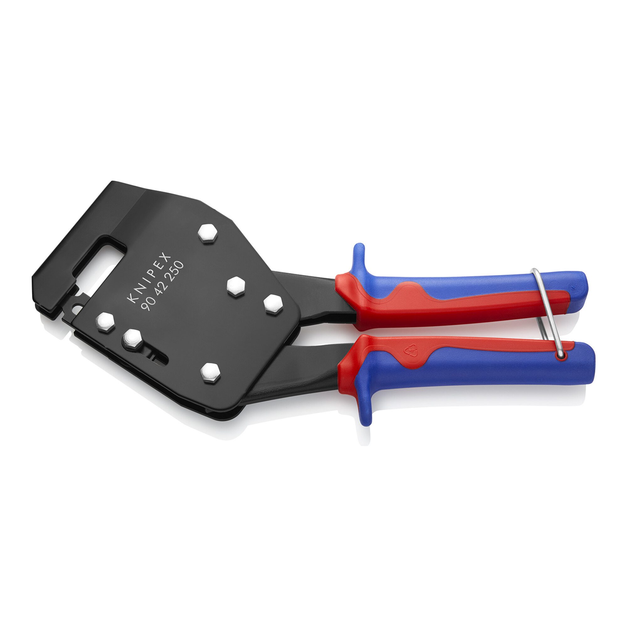 Knipex Spitzzange KNIPEX 90 42 250 Profil-Verbundzange mit Mehrkomponenten-Hüllen brünie