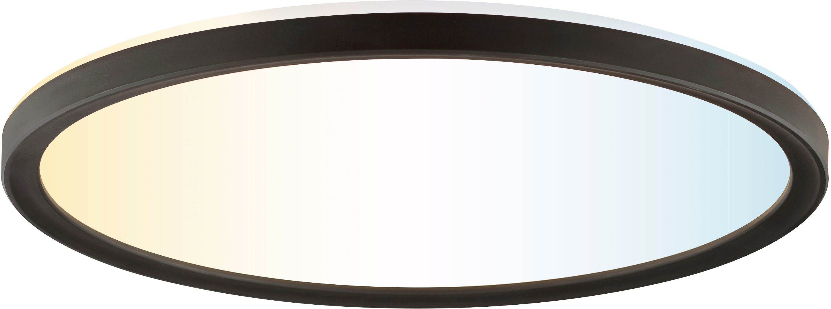 Hanseatic LED Panel DLP220A, CCT - über Fernbedienung, LED fest integriert, warmweiß - kaltweiß, Deckenlampe,Deckenleuchte, 2700-6500 K, dimmbar,CCT über Wandschalter