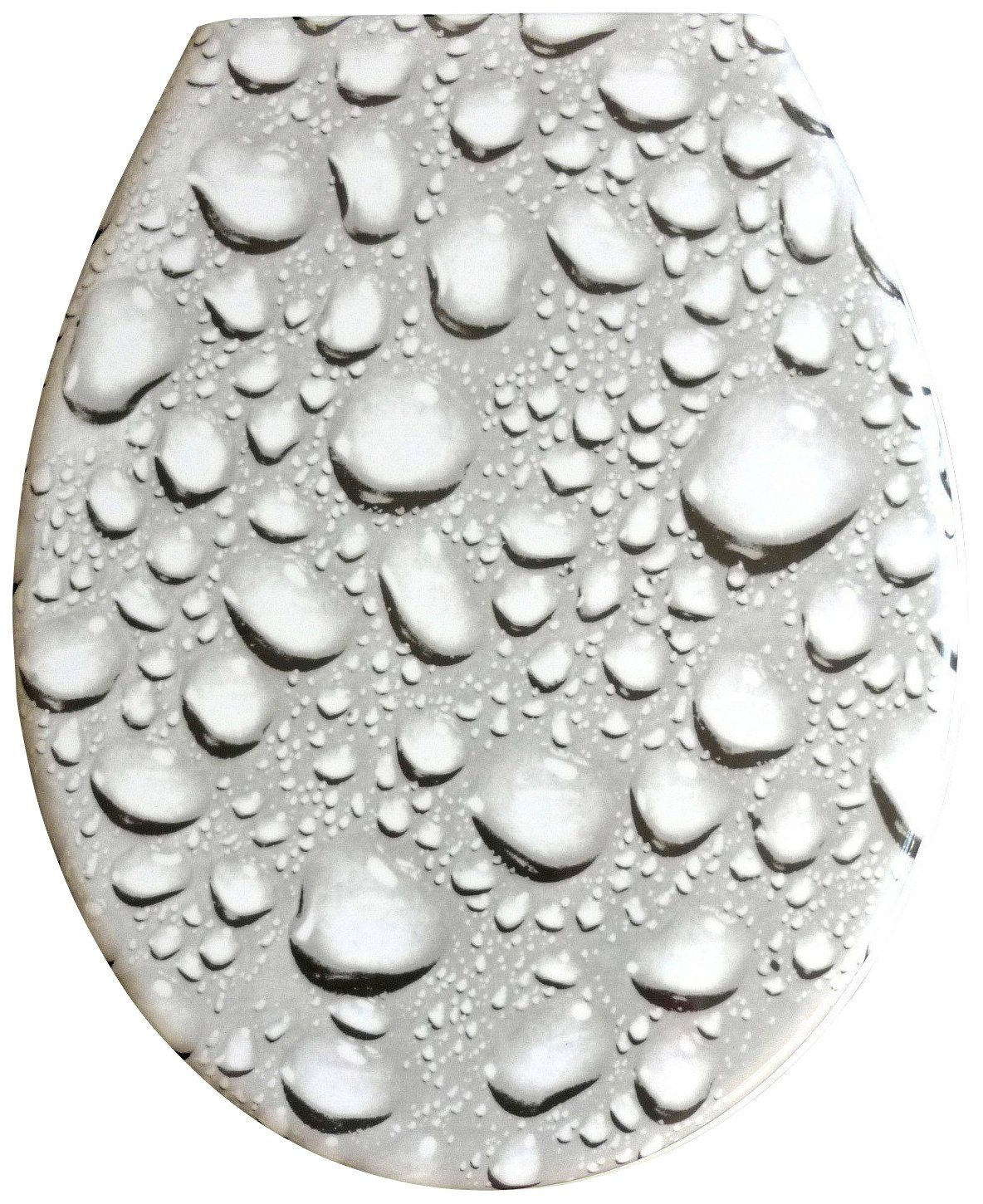 ADOB WC-Sitz Wassertropfen, Absenkautomatik, zur Reinigung abnehmbar günstig online kaufen