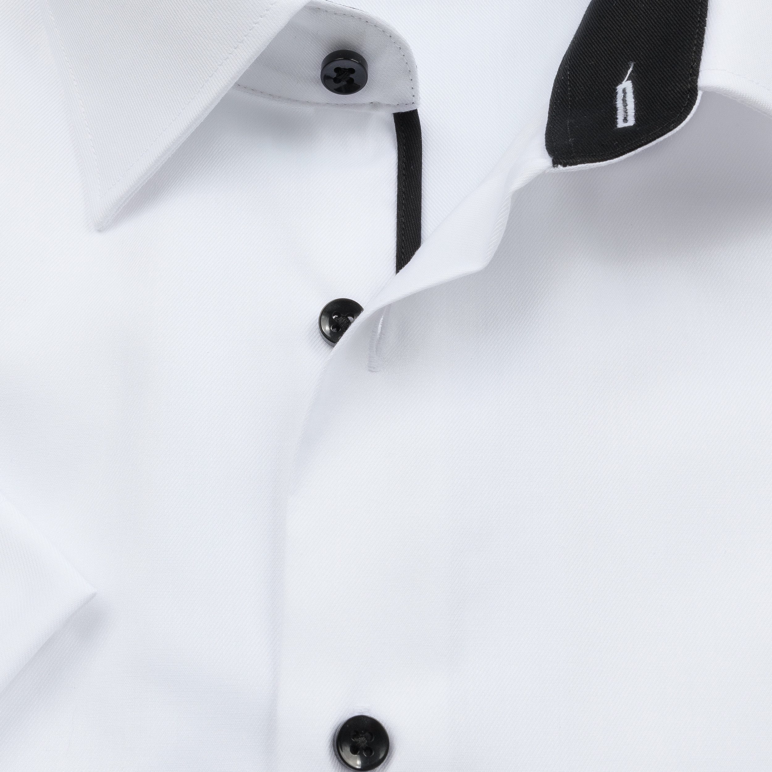 Eterna Kurzarmhemd Modern Fit, 100 % Baumwolle Bügelfrei