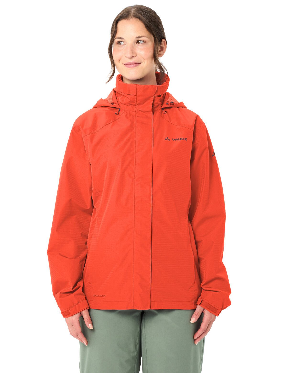 VAUDE Fahrradjacke Women's Escape Bike Light Jacket (1-St) wasserdicht, winddicht und atmungsaktiv