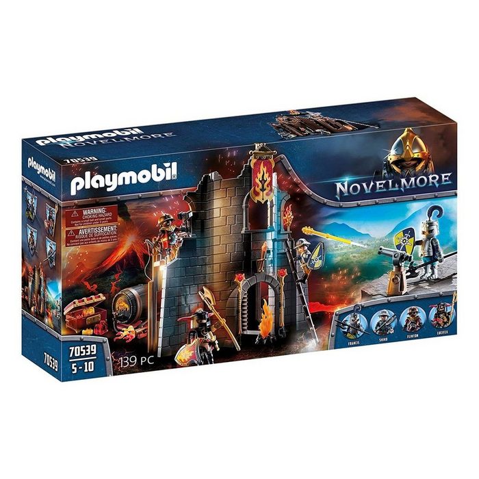 Playmobil® Spielwelt PLAYMOBIL® 70539 - Novelmore - Burnham Raiders Feuerruine